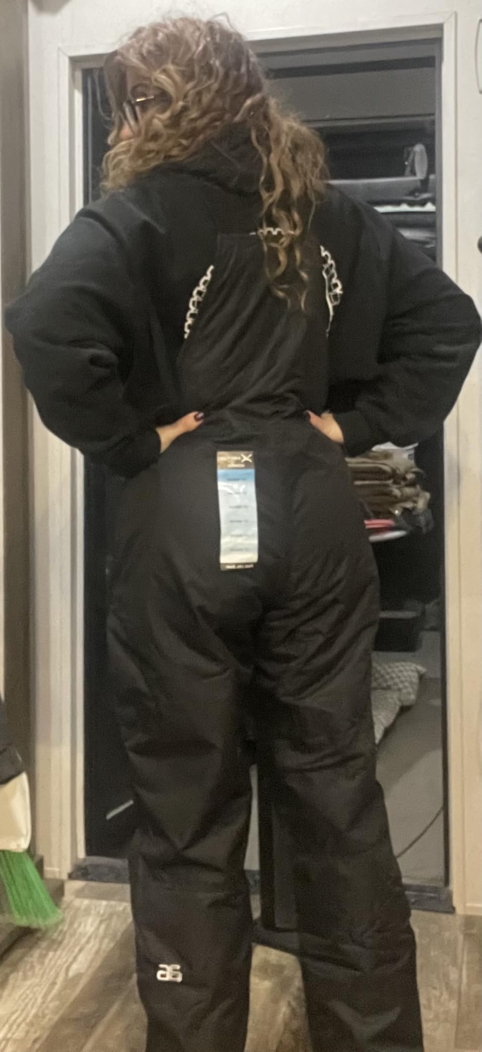 Women's Essential Insulated Ski Bibs, Water Resistant Snow Pants for Skiing & Snowboarding customer photo 2