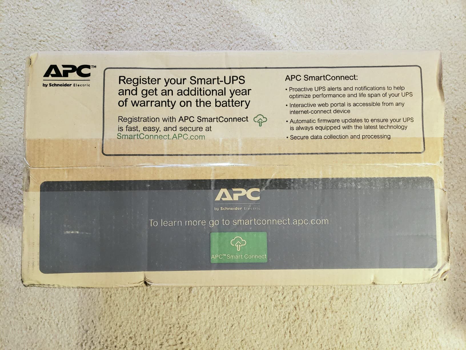 APC 1500VA Smart UPS with SmartConnect, SMT1500C Sinewave UPS Battery Backup, AVR, 120V, Line Interactive Uninterruptible Power Supply customer photo 2