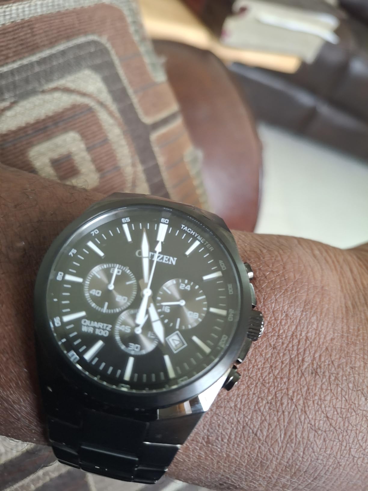 Men's Quartz Watch, Stainless Steel Classic Dress Watch customer photo 1