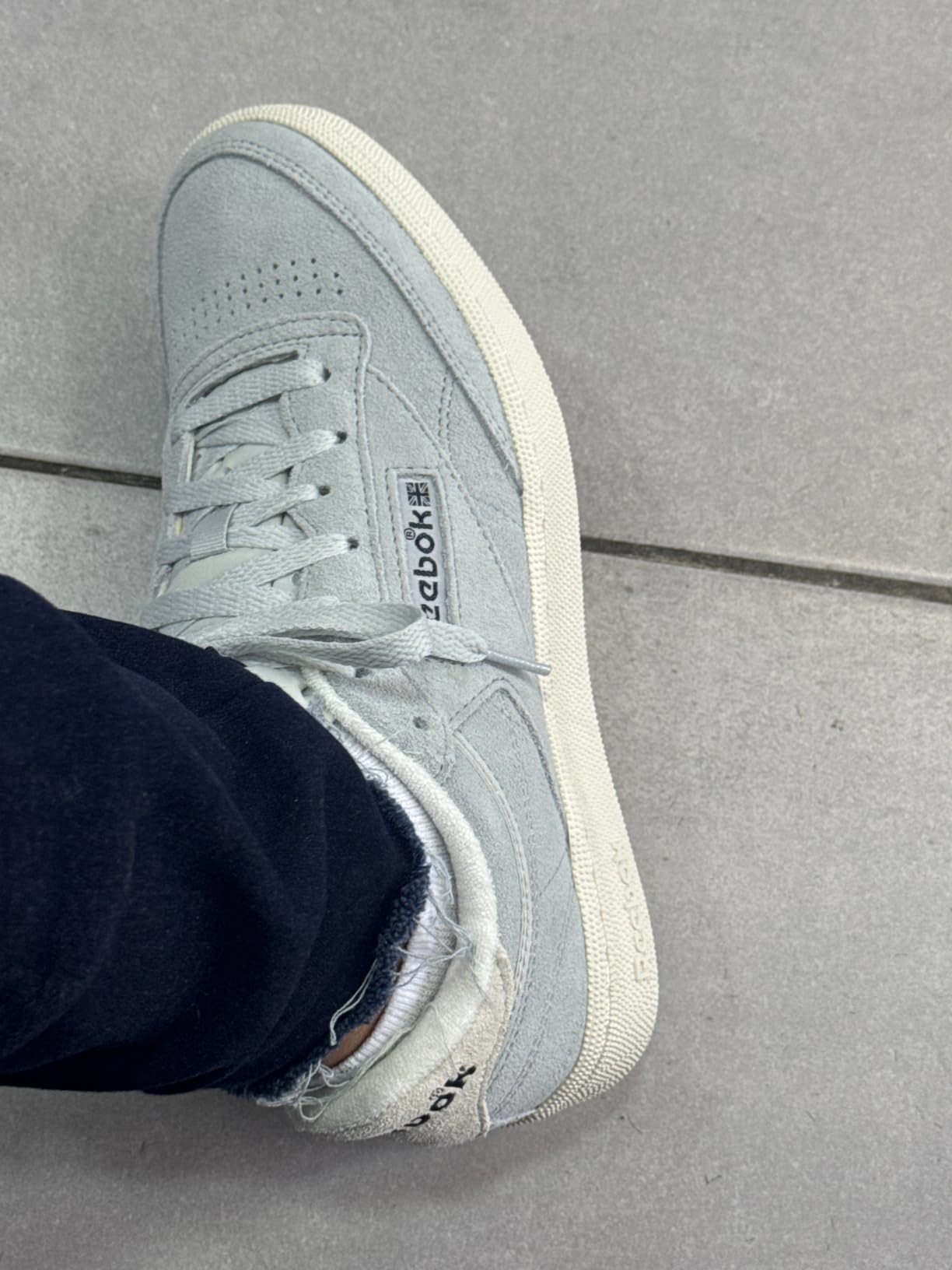 Reebok Mens Club C 85 Vintage Tennis Sneakers for Men customer photo 1