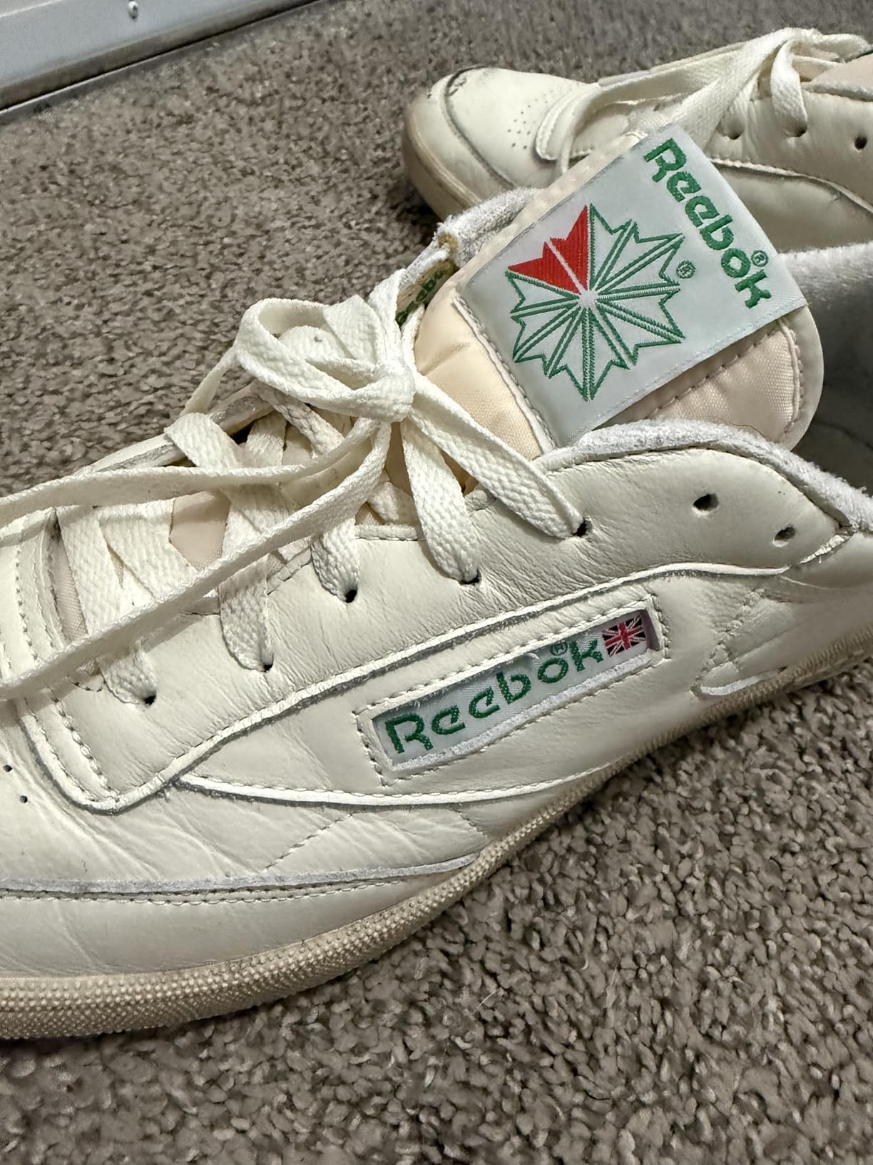 Reebok Mens Club C 85 Vintage Tennis Sneakers for Men customer photo 2