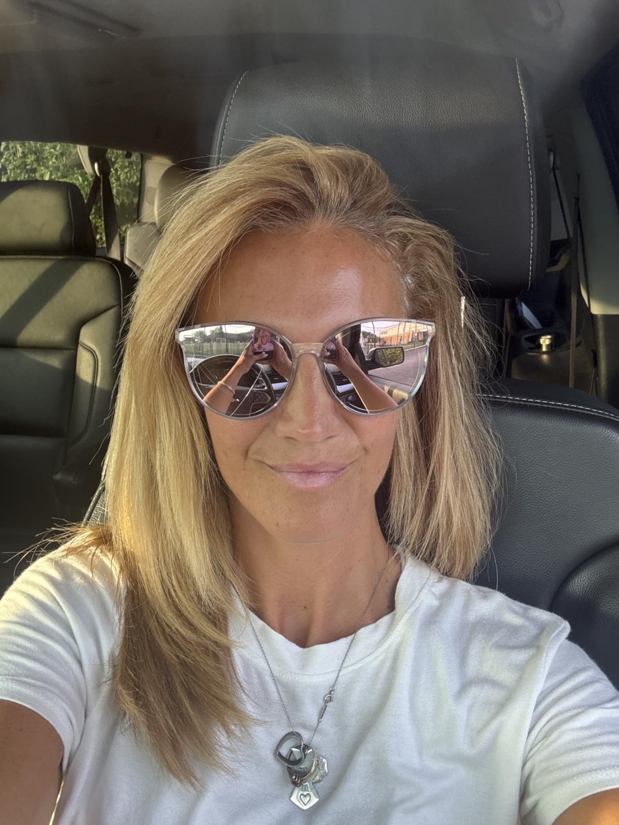 Sunglasses Womens Trendy 2025 Classic Round Retro Vintage Shades Large Frame Sunnies SJ2067 customer photo 1