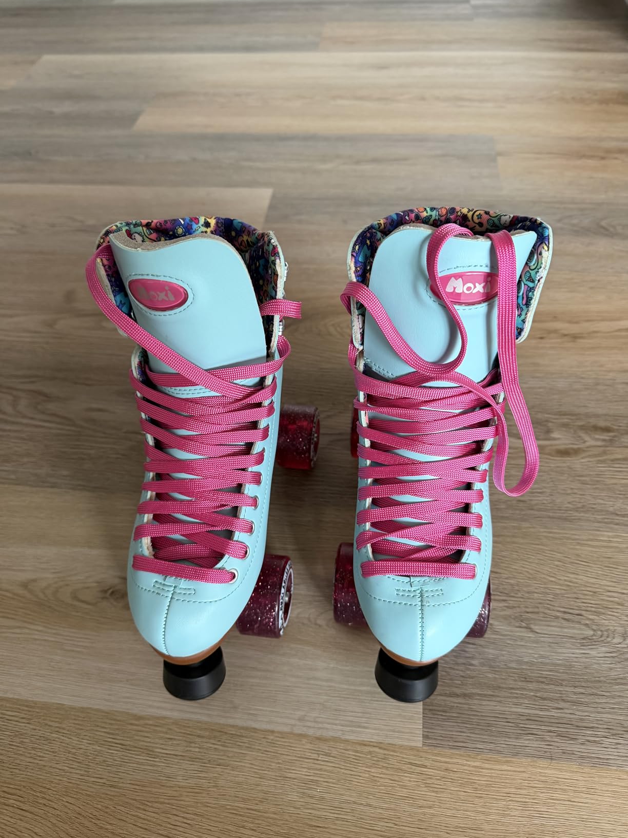 Moxi Beach Bunny Roller Skates for Women - Colorful, Precision-Fit Skate with High-Rebound Wheels, Moisture-Wicking Lining & Padding customer photo 2