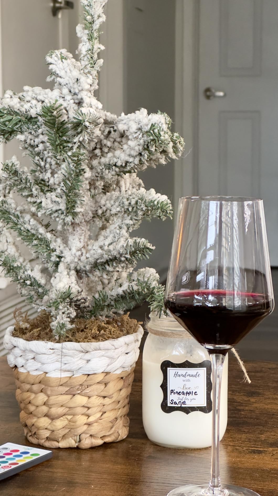 Red Wine Glasses Set of 4, Premium Crystal Wine Glasses Hand Blown, 15 oz, Thin Rim, Long Stem customer photo 2