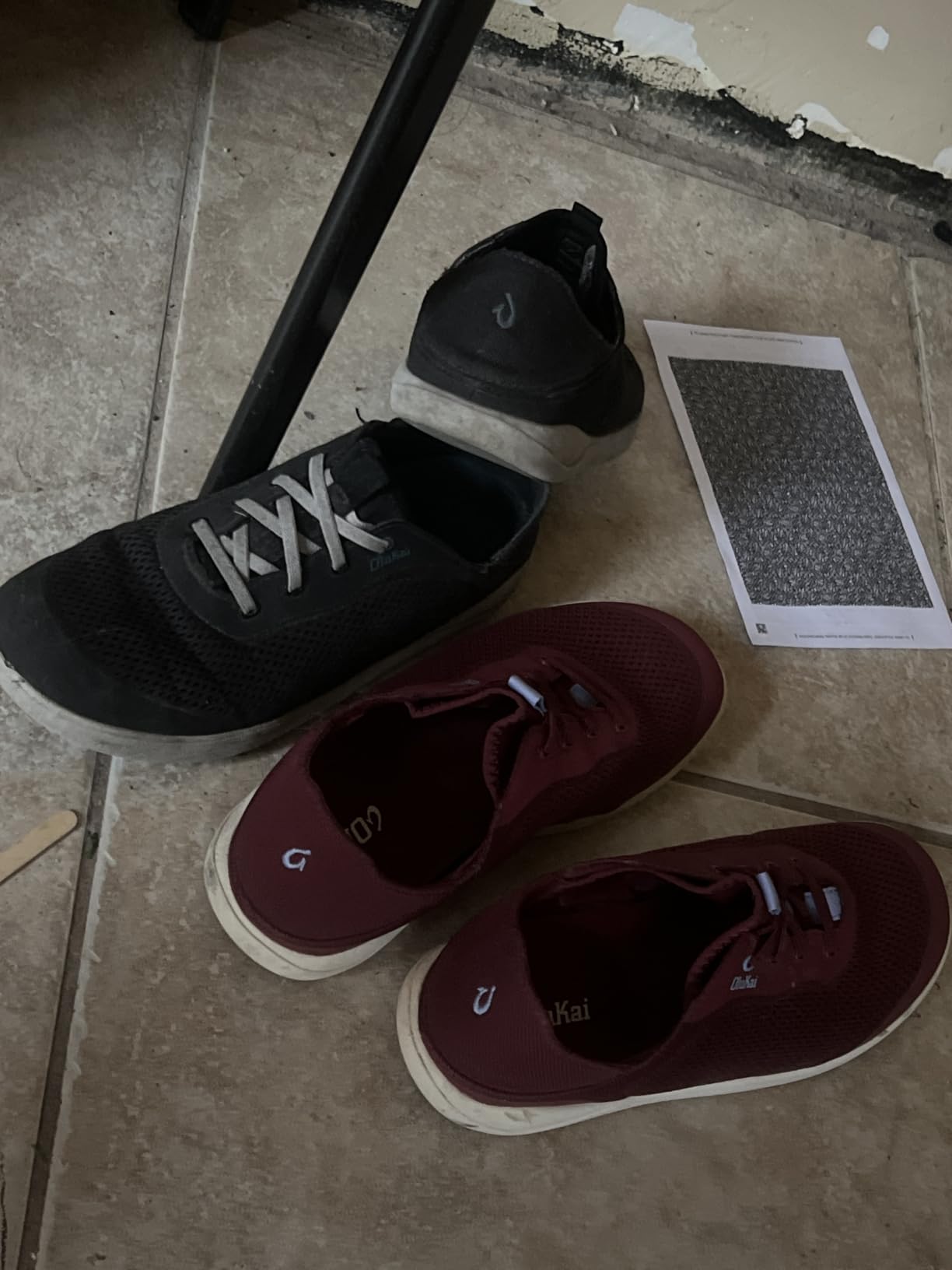 OluKai Moku Pae Slip-On Men's Boat Shoes, Breathable Mesh Deck Shoes, Lightweight Water-Friendly Beach Sneakers for All-Day Comfort customer photo 2