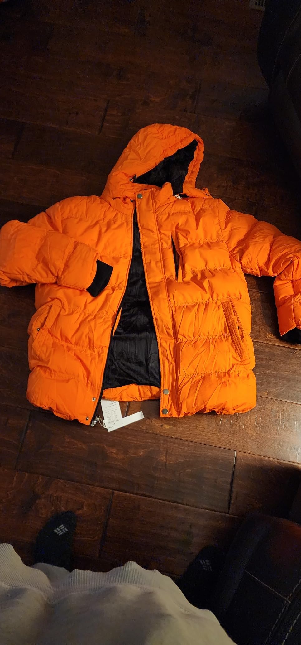 CREATMO US Men's Puffer Jacket Waterproof Winter Parka Jacket Warm Thicken Ski Coat customer photo 1