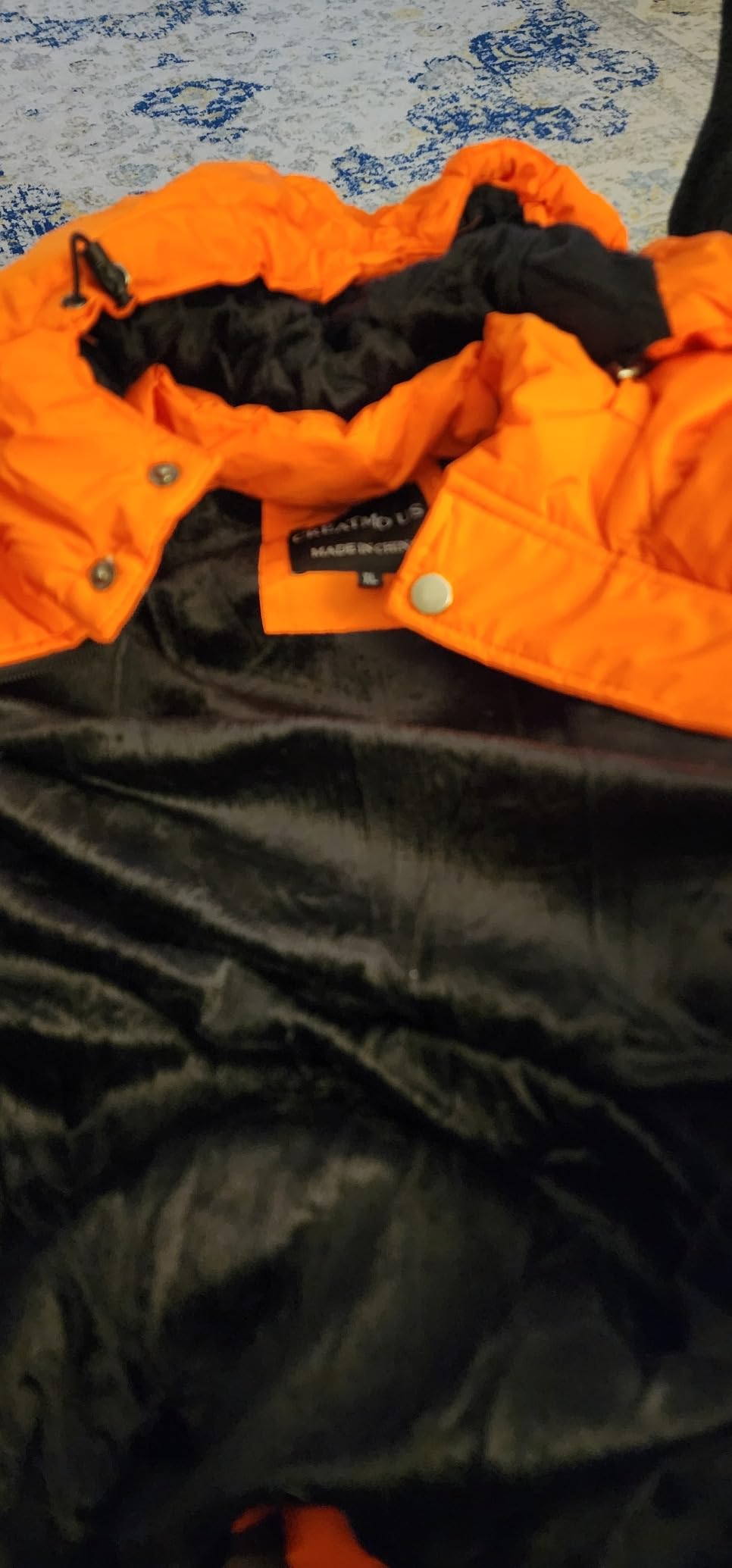 CREATMO US Men's Puffer Jacket Waterproof Winter Parka Jacket Warm Thicken Ski Coat customer photo 2