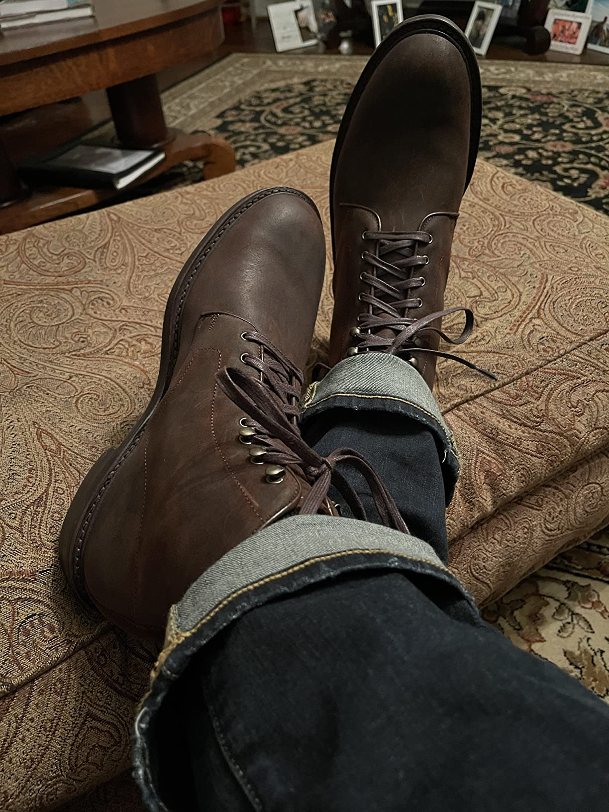 Allen Edmonds Higgins Mill Lace-Up Boot customer photo 2