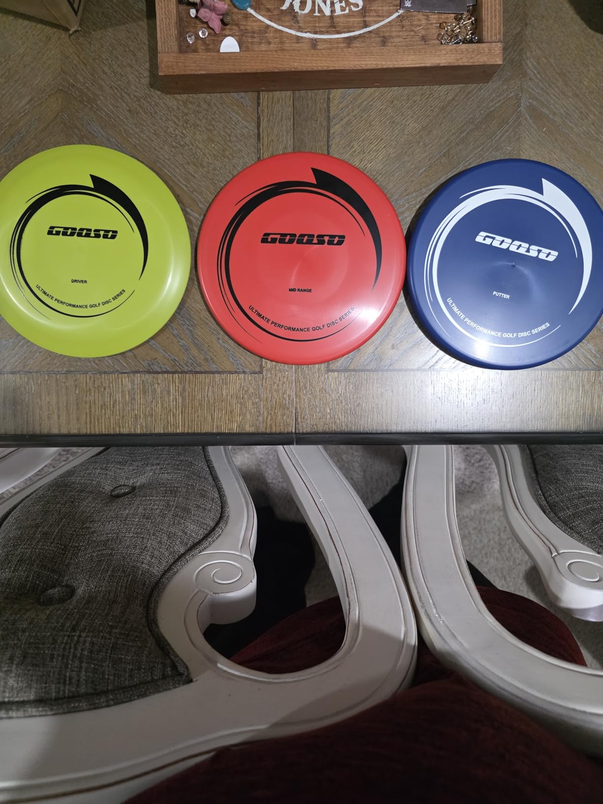 GOOSO Disc Golf Set - Driver, Mid-Range and Putter Discs with Disc Golf Bag for Outdoor and Backyard, Comfortable Plastic, 6 Pack | Driver, Mid-Range and Putter Discs with Comfortable Plastic customer photo 1