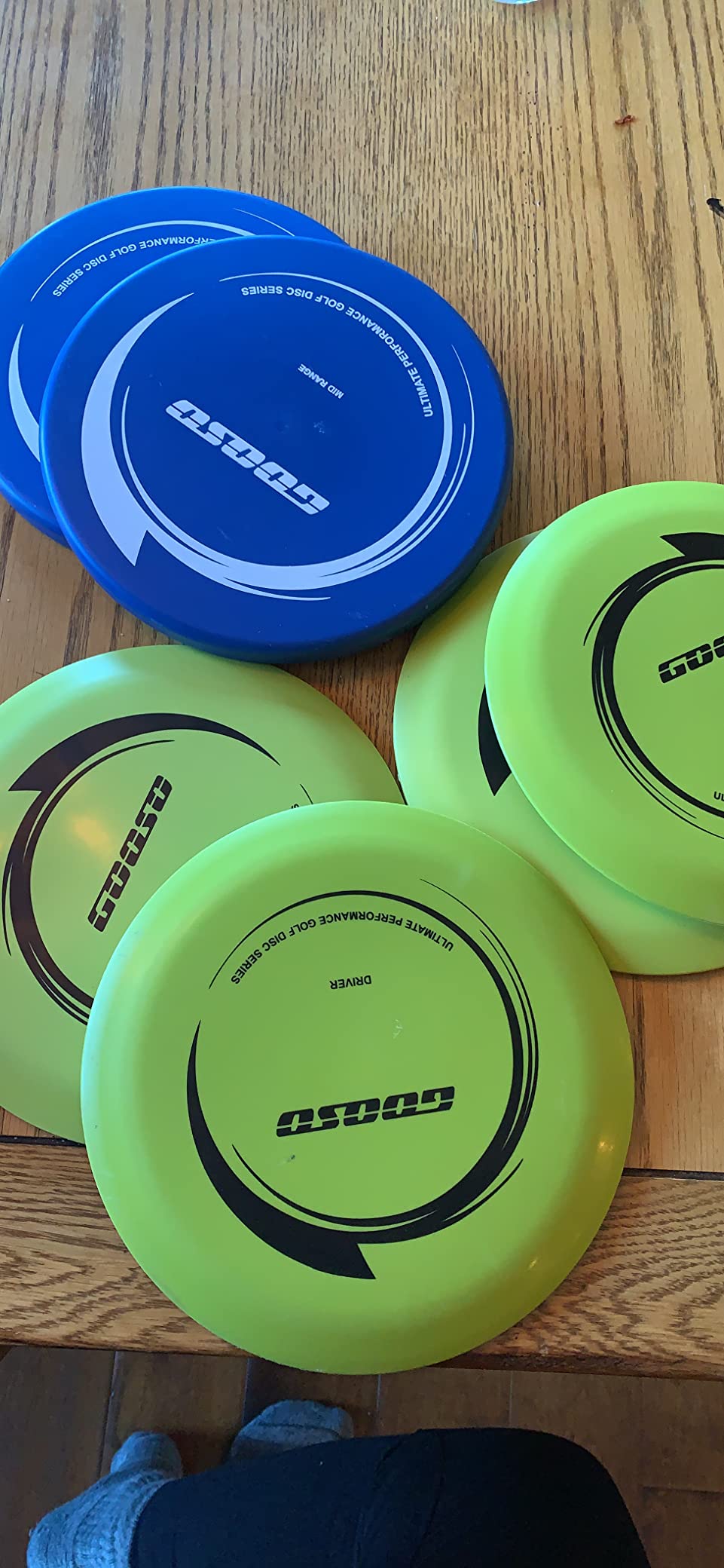 GOOSO Disc Golf Set - Driver, Mid-Range and Putter Discs with Disc Golf Bag for Outdoor and Backyard, Comfortable Plastic, 6 Pack | Driver, Mid-Range and Putter Discs with Comfortable Plastic customer photo 2