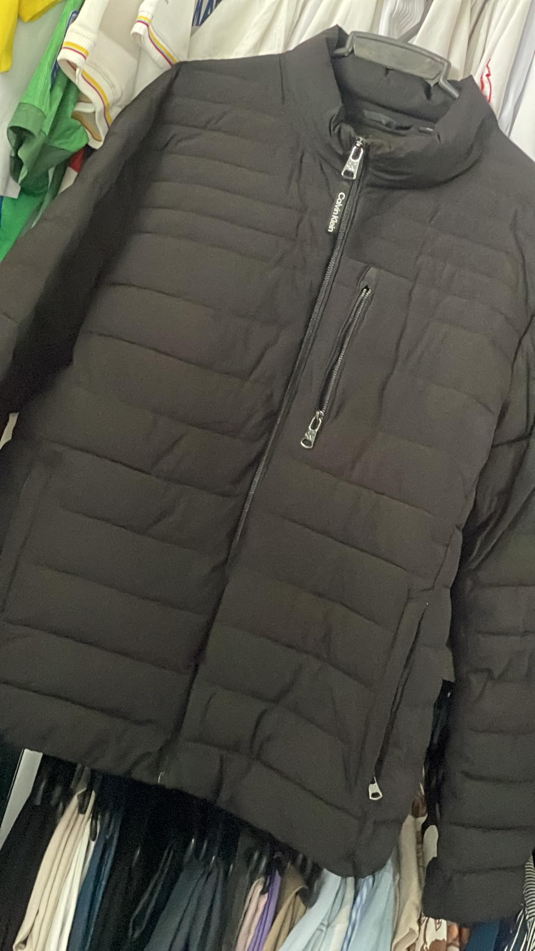 Men's Full Zip Down Puffer Coat customer photo 2