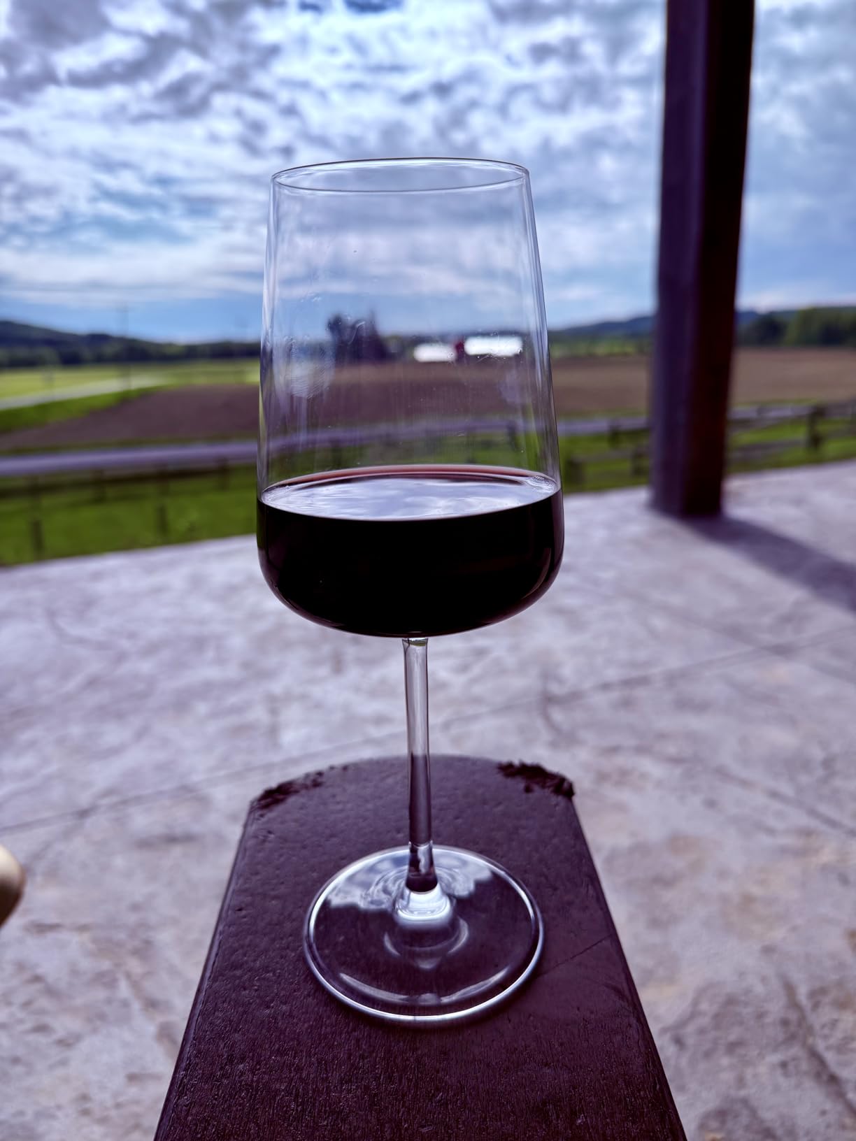 BACLIFE Hand Blown Red Wine Glasses Set of 4 - Premium Crystal Wine Glasses With Long Stem, 19 oz - Unique Gift for Father's Day, Wedding, Birthday - Ideal for Restaurants, Home Bar customer photo 1