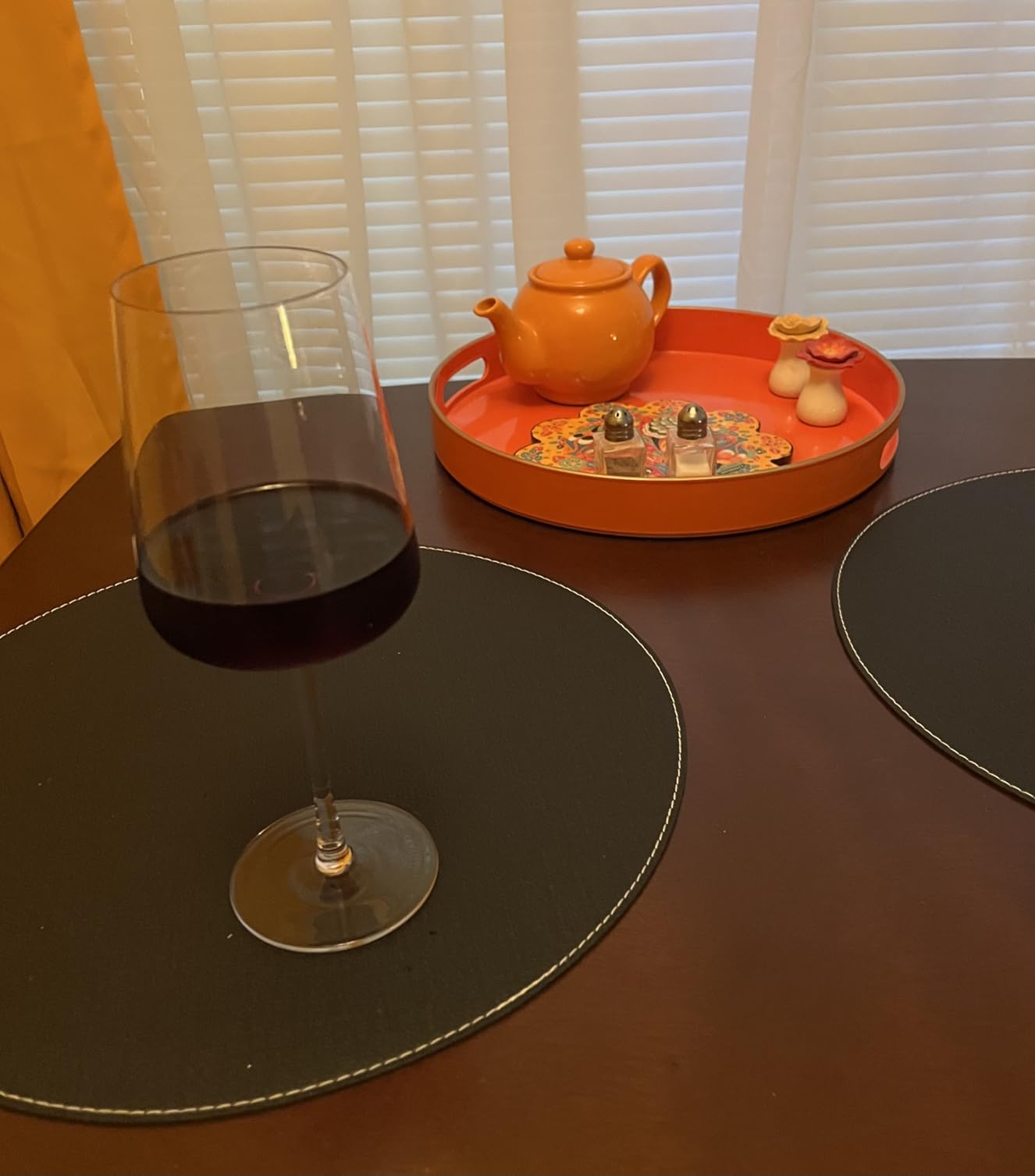 BACLIFE Hand Blown Red Wine Glasses Set of 4 - Premium Crystal Wine Glasses With Long Stem, 19 oz - Unique Gift for Father's Day, Wedding, Birthday - Ideal for Restaurants, Home Bar customer photo 2