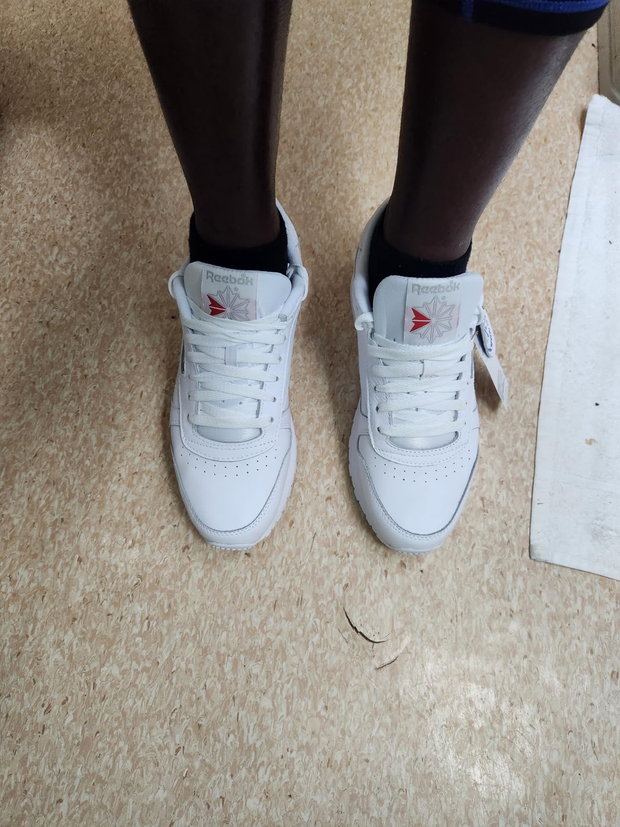 Reebok Classic Leather Sneakers for Men, Casual Tennis Mens Shoes customer photo 2