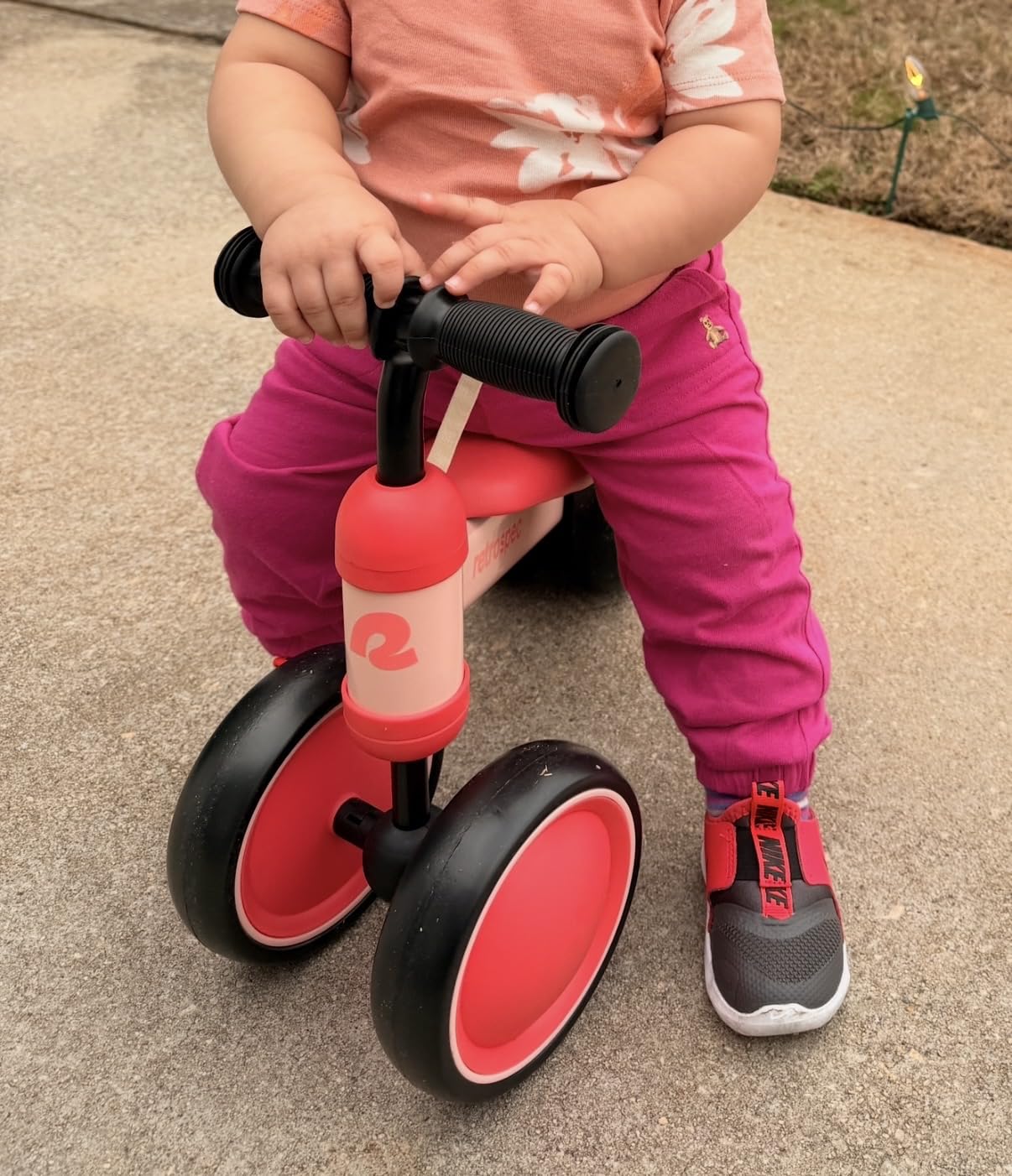 Retrospec Cricket Baby Balance Bike, 4-Wheel Ride-On Toy for Ages 12-24 Months customer photo 1