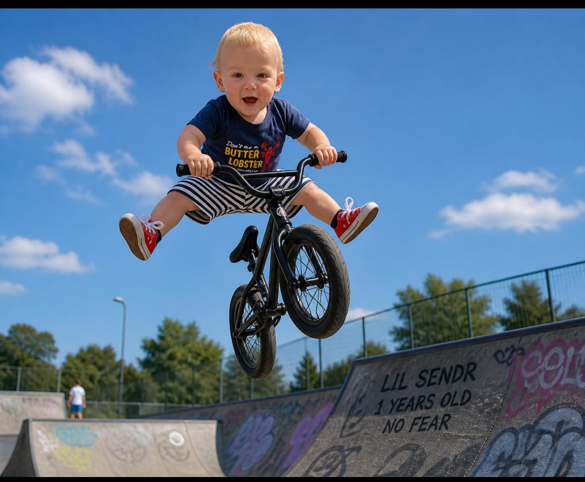 Retrospec Cricket Baby Balance Bike, 4-Wheel Ride-On Toy for Ages 12-24 Months customer photo 2