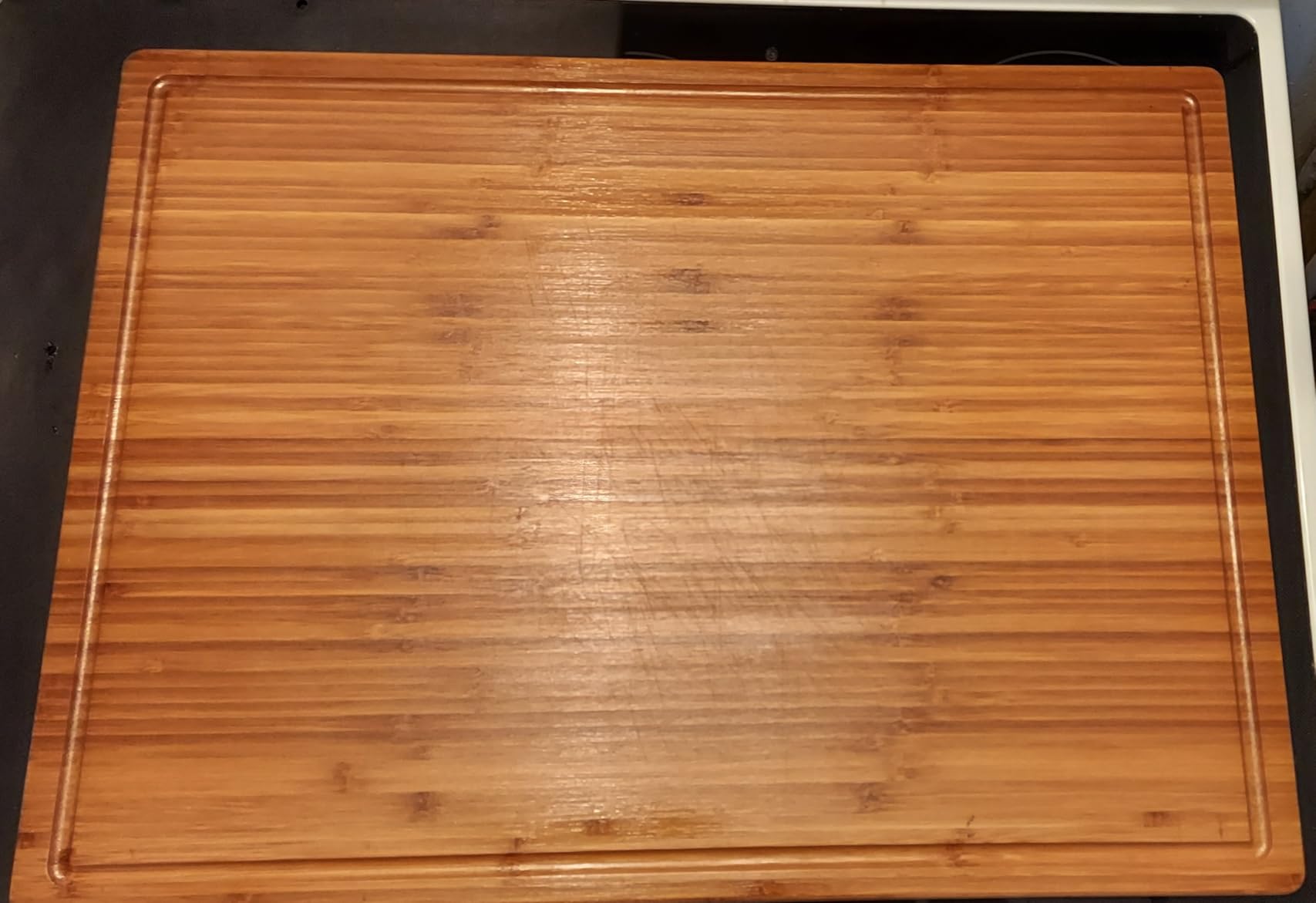 Allsum Bamboo Wood Cutting Board for Kitchen, 1