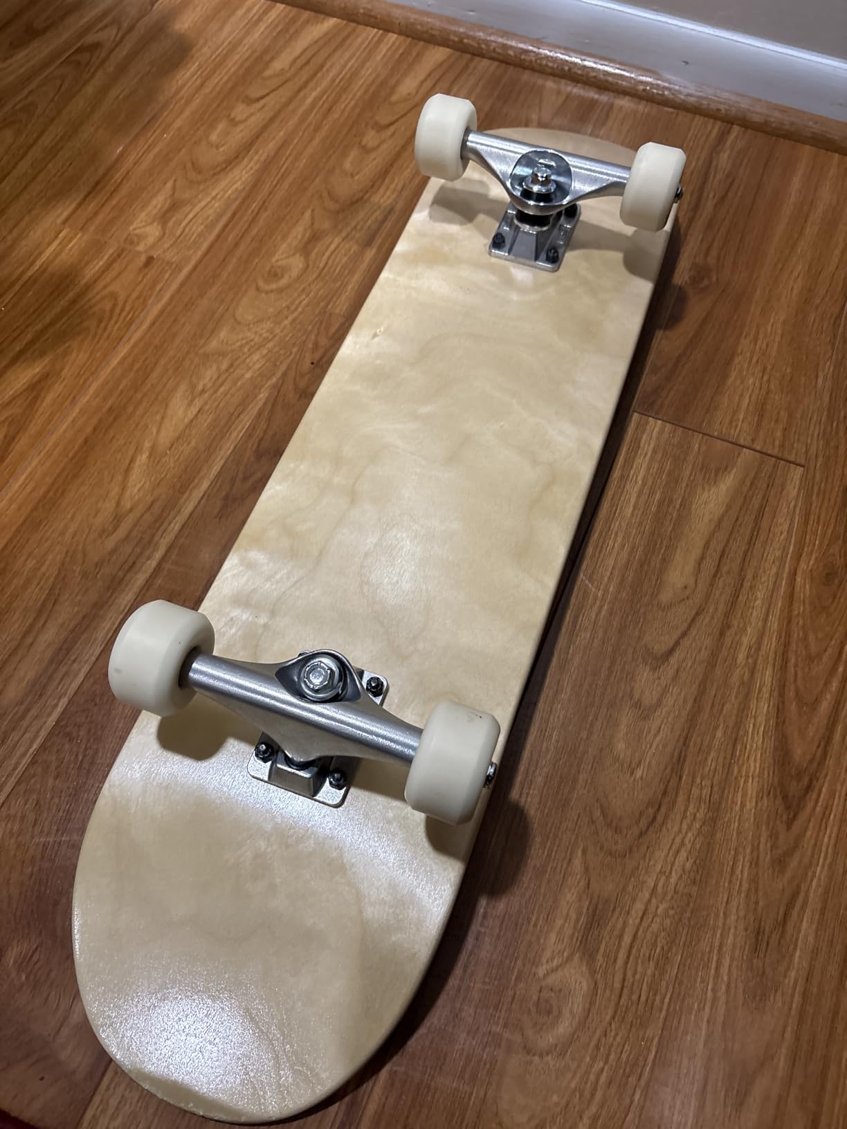 Moose Blank Skateboard Deck - Premium 7-Ply Maple Construction - Natural Wood customer photo 2