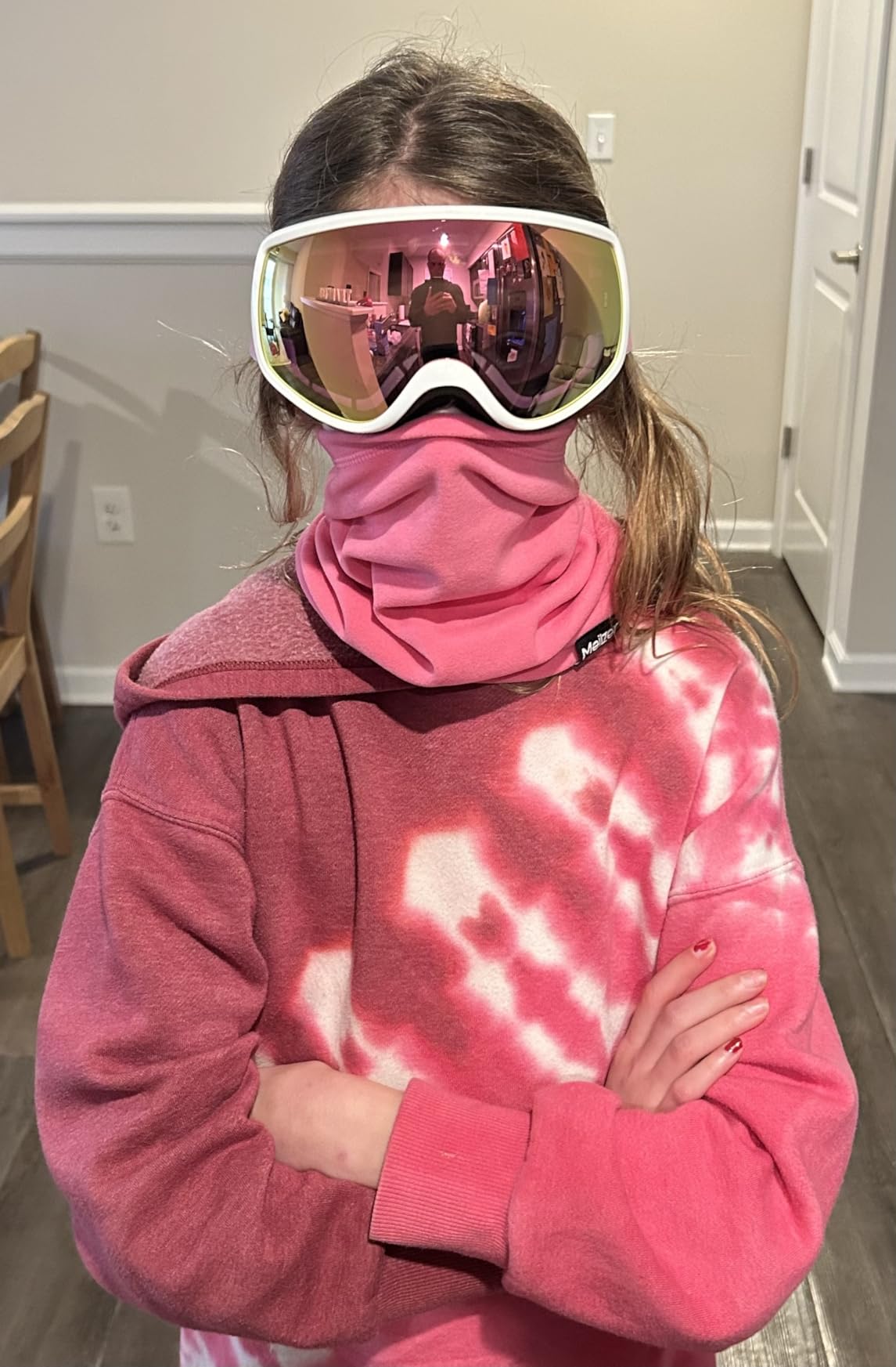 findway Kids Ski Goggles, Kids Snowboard Goggles for Boys Girls Toddler age 3-12 customer photo 2