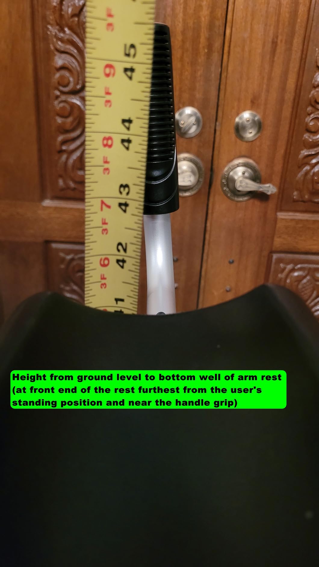 Medline Upright Walker with 5