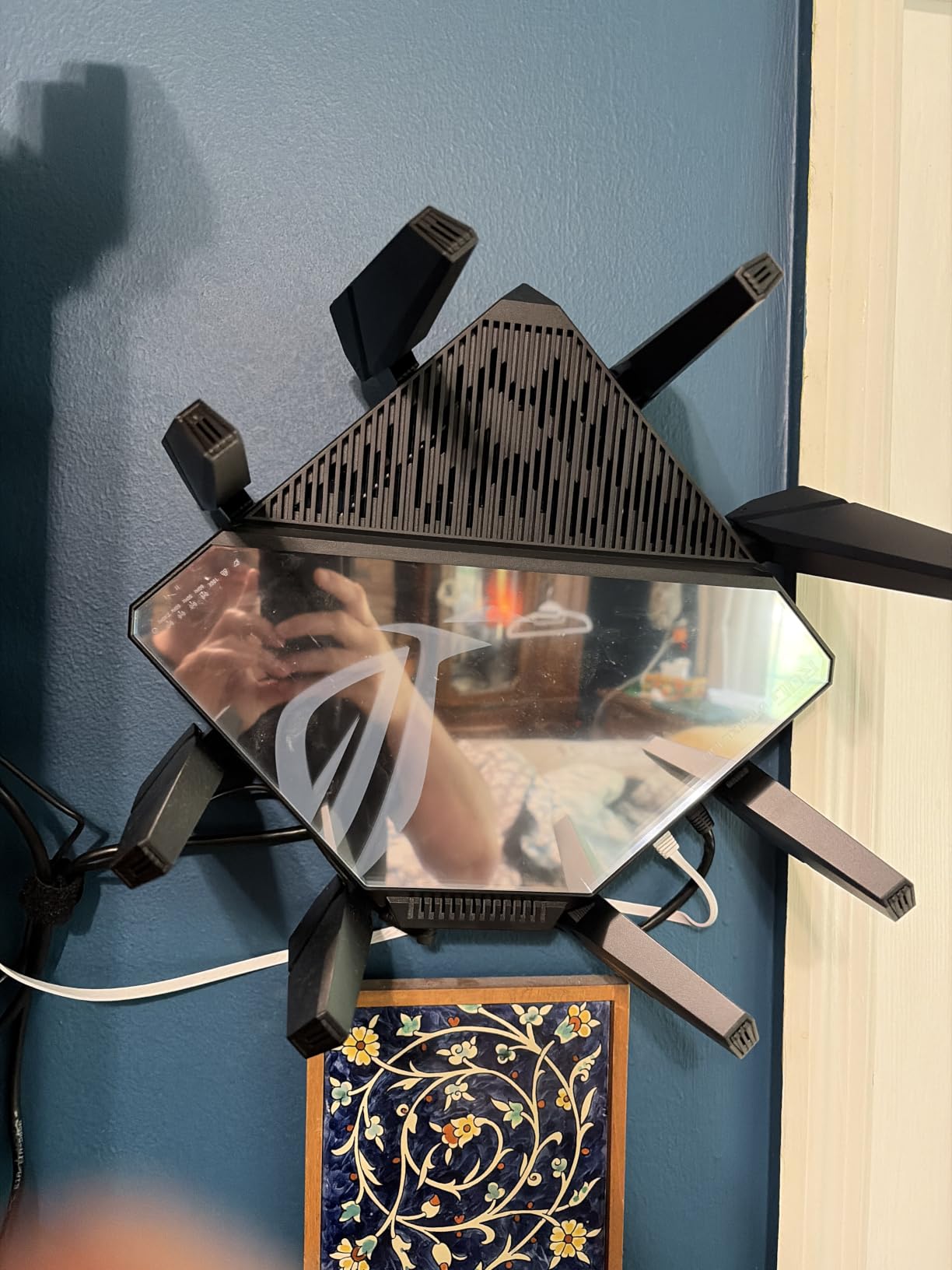 ASUS ROG Rapture WiFi 6E Gaming Router (GT-AXE16000) - Quad-Band, 6 GHz Ready, Dual 10G Ports, 2.5G WAN Port, Triple-Level Game Acceleration customer photo 2