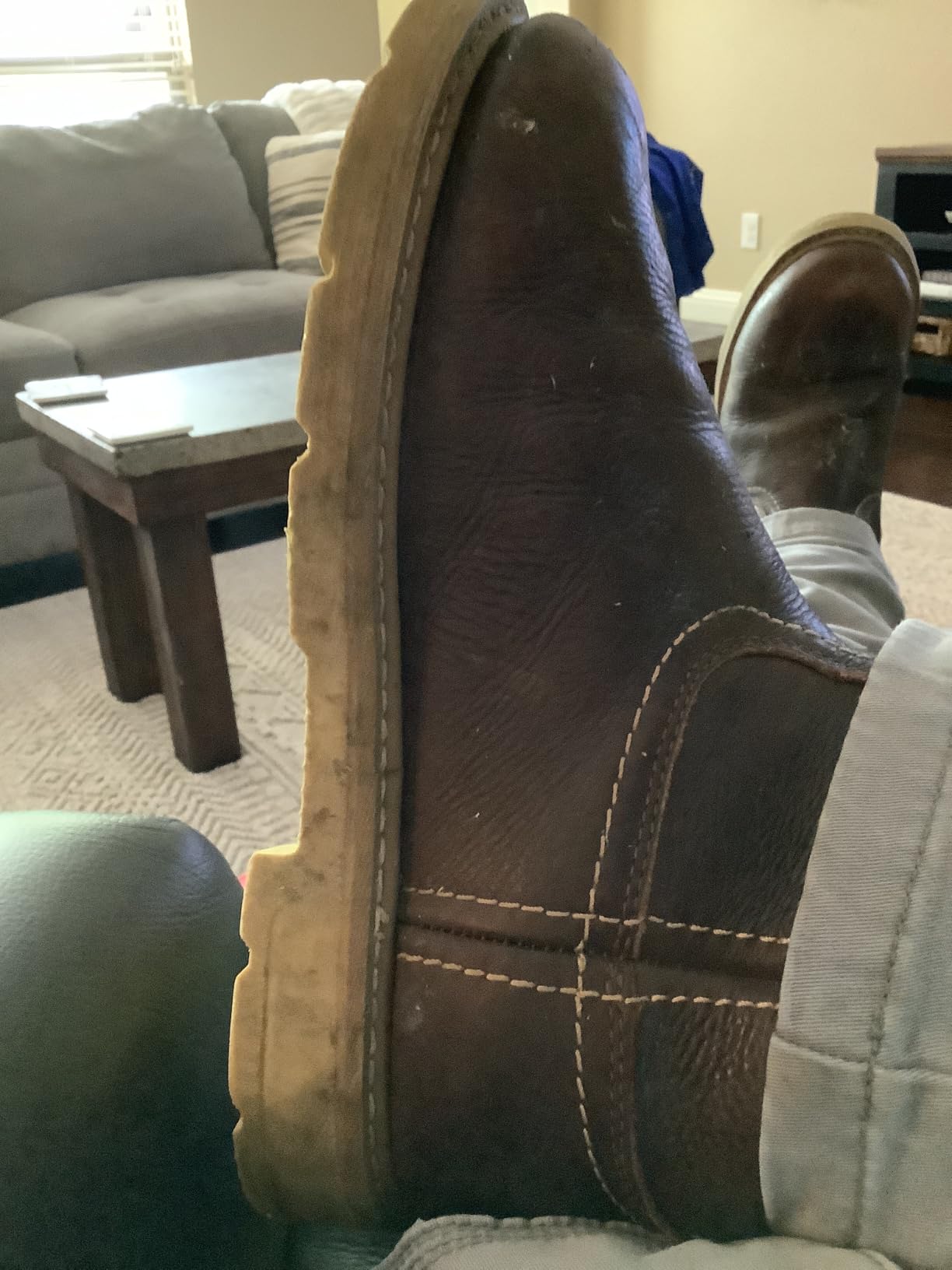 SUREWAY 10in Men's Steel Toe Waterproof Wellington Pull On Work Boot customer photo 1