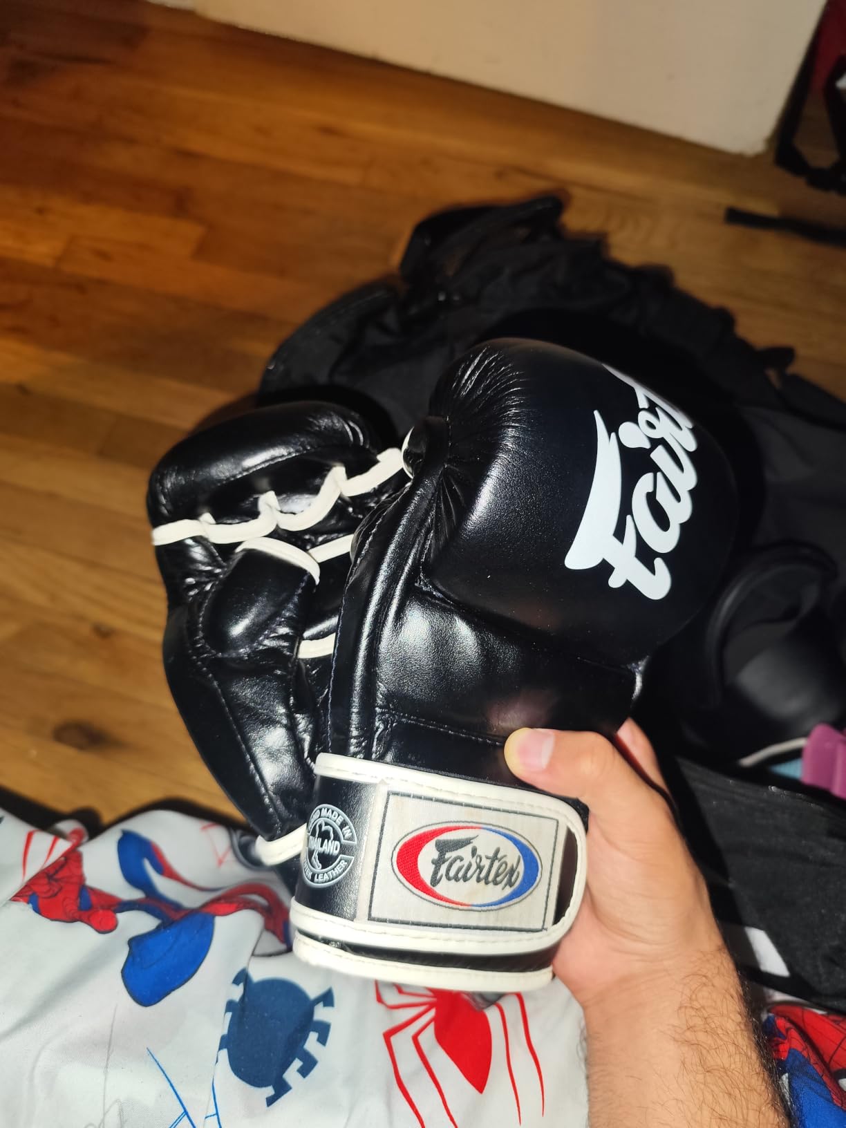 Fairtex FGV18 Muay Thai Boxing Gloves for Men, Women & Kids | MMA Gloves for Martial Arts | Made from Premium Quality Leather, Light Weight & Shock Absorbent customer photo 1