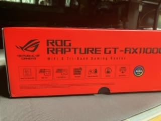 ASUS ROG Rapture GT-AX11000 Pro Tri-Band WiFi 6 Extendable Gaming Router, 10G & 2.5G Ports, ASUS RangeBoost Plus, Triple-Level Game Acceleration customer photo 2