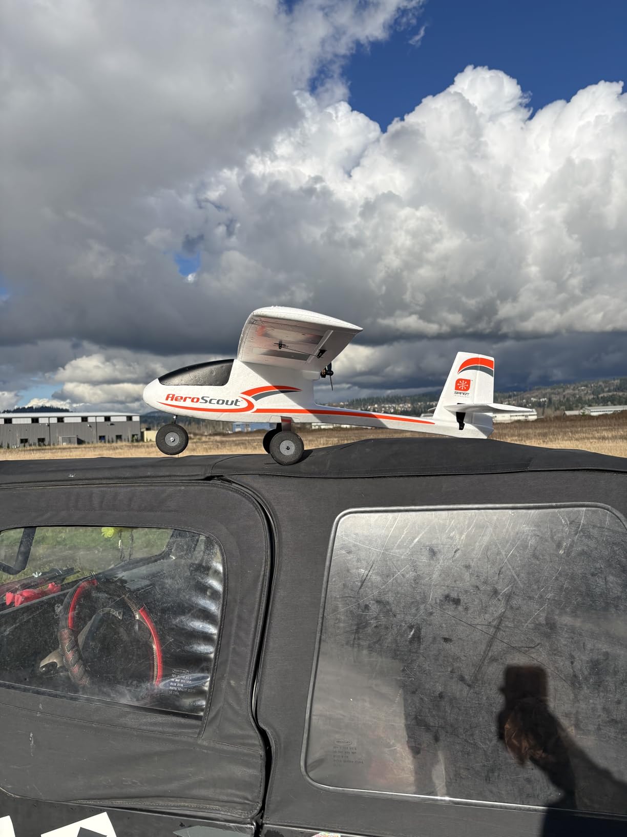 HobbyZone RC Airplane AeroScout S 2 1.1m RTF Basic with Safe Technology, HBZ380001, Trainers customer photo 1