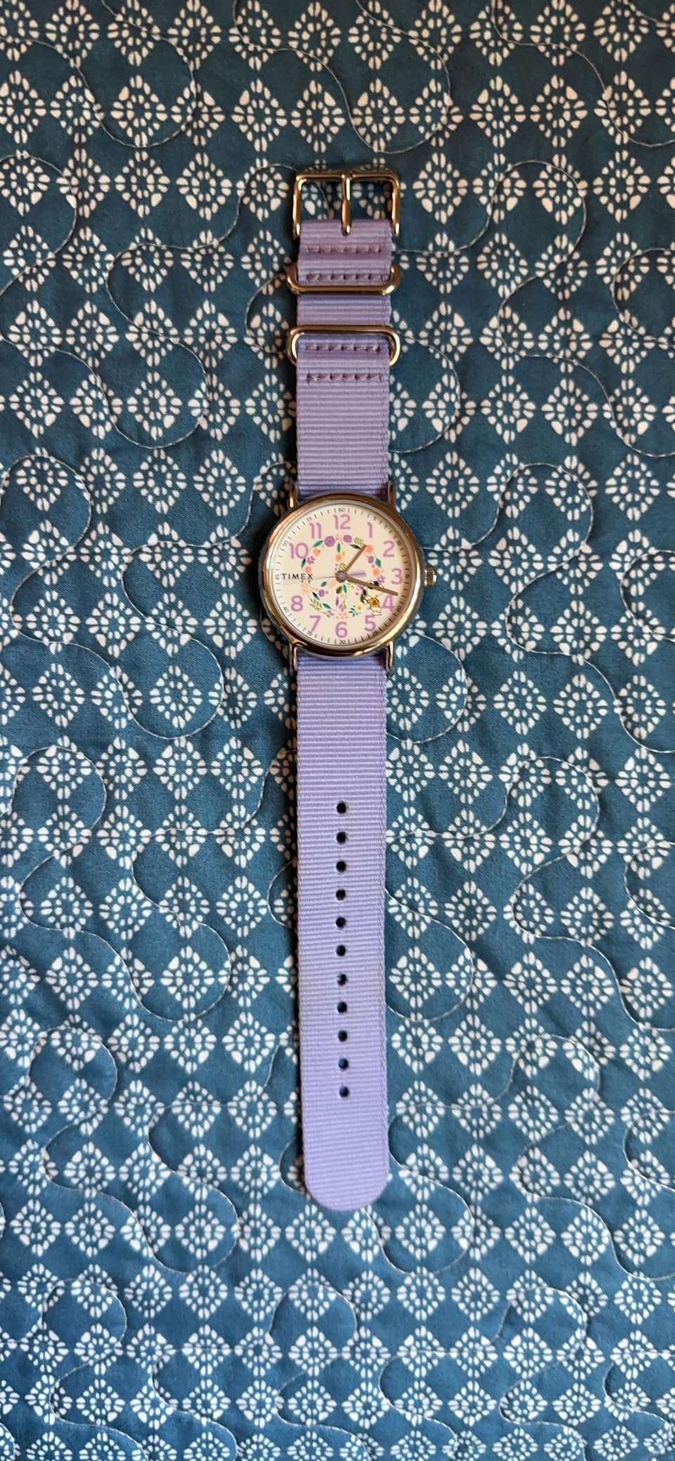 Timex X Peanuts in Bloom Women's Weekend 38mm Watch customer photo 1