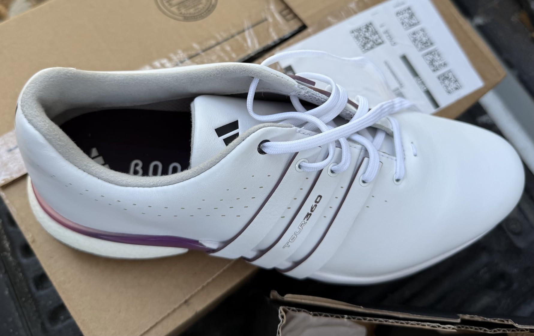 Adidas Mens Tour360 24 Golf Shoes customer photo 2