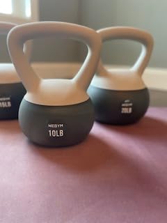 WeGym Soft Kettlebells with Cushioned Impact-Resistant Base and Anti-Slip, Wide-Grip Handle for Home Workouts customer photo 2