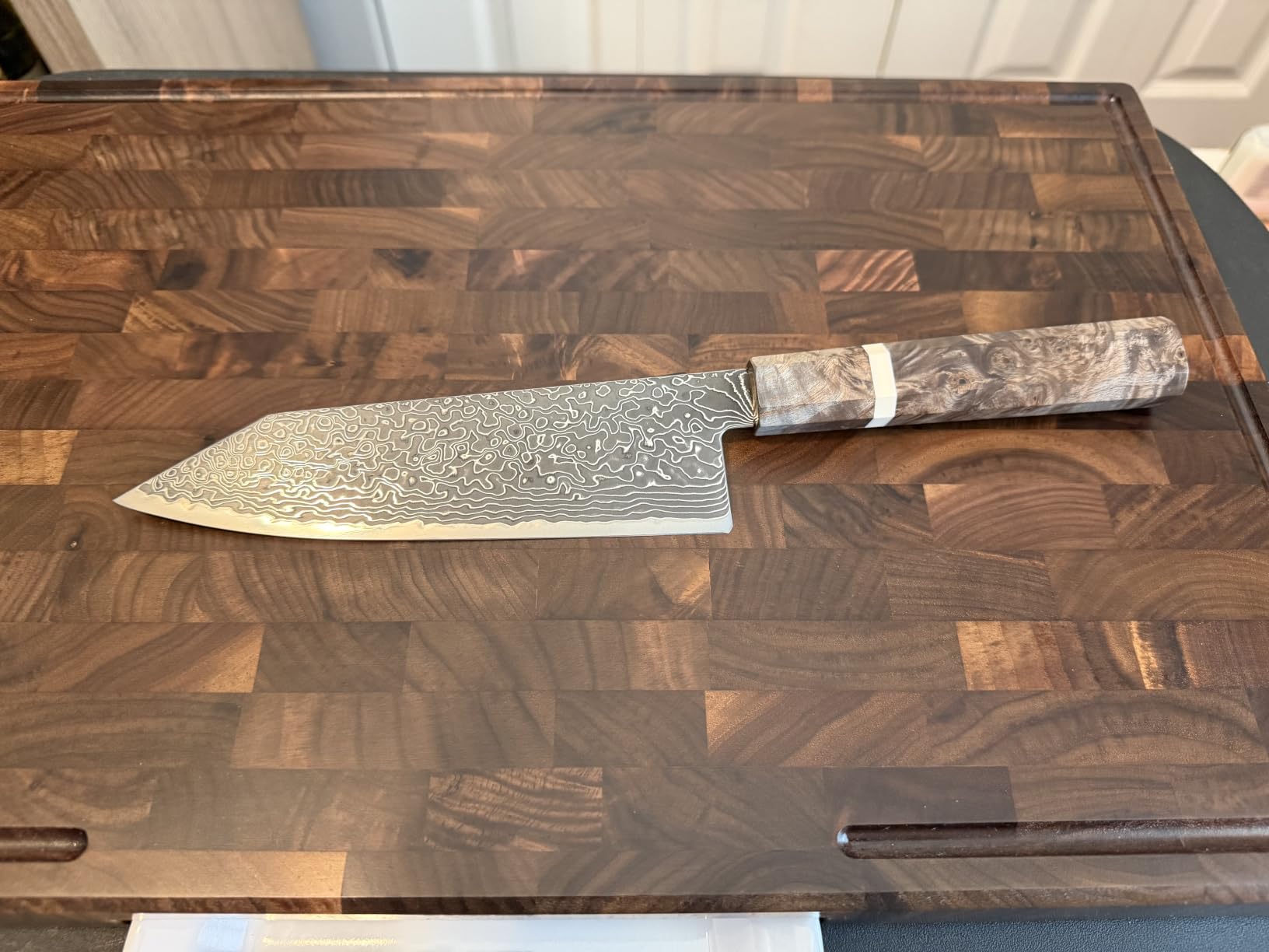 American Black Walnut Cutting Board - 15.7 x 10.2 Inch (ExtraThick 1.7