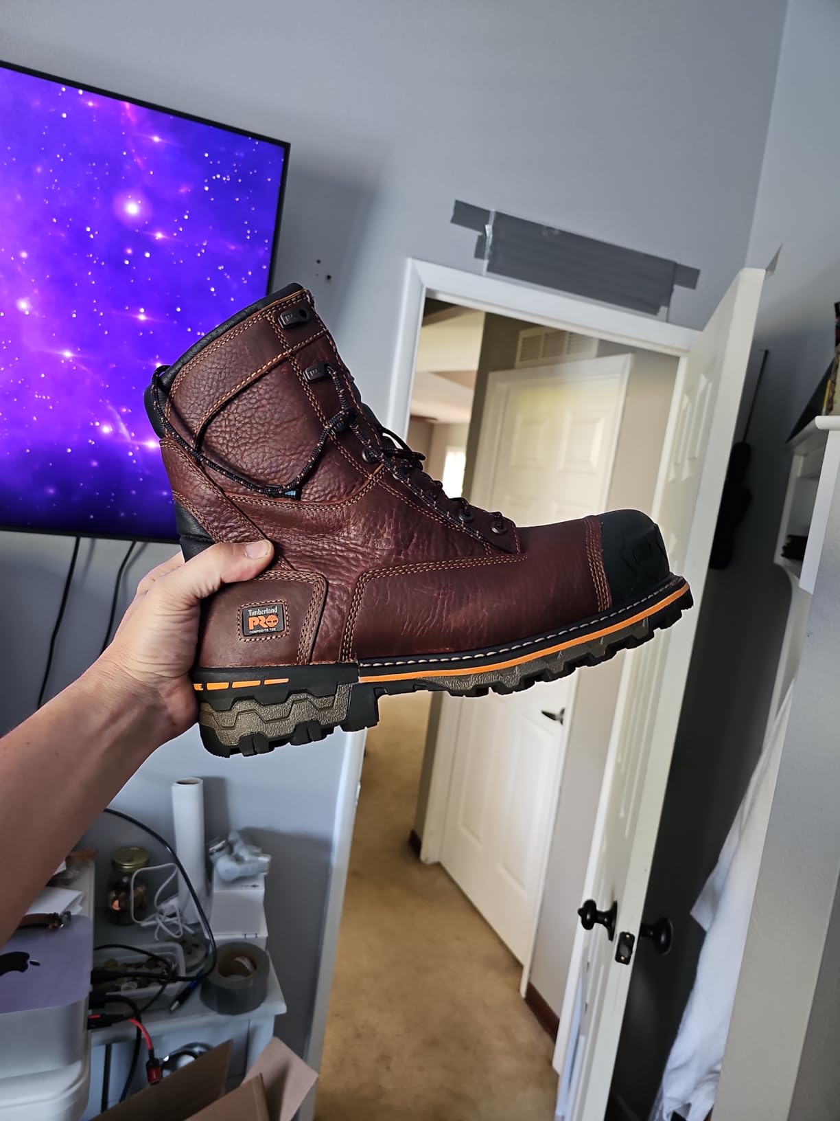 Timberland PRO Men's Boondock Waterproof ST Work Boot customer photo 2