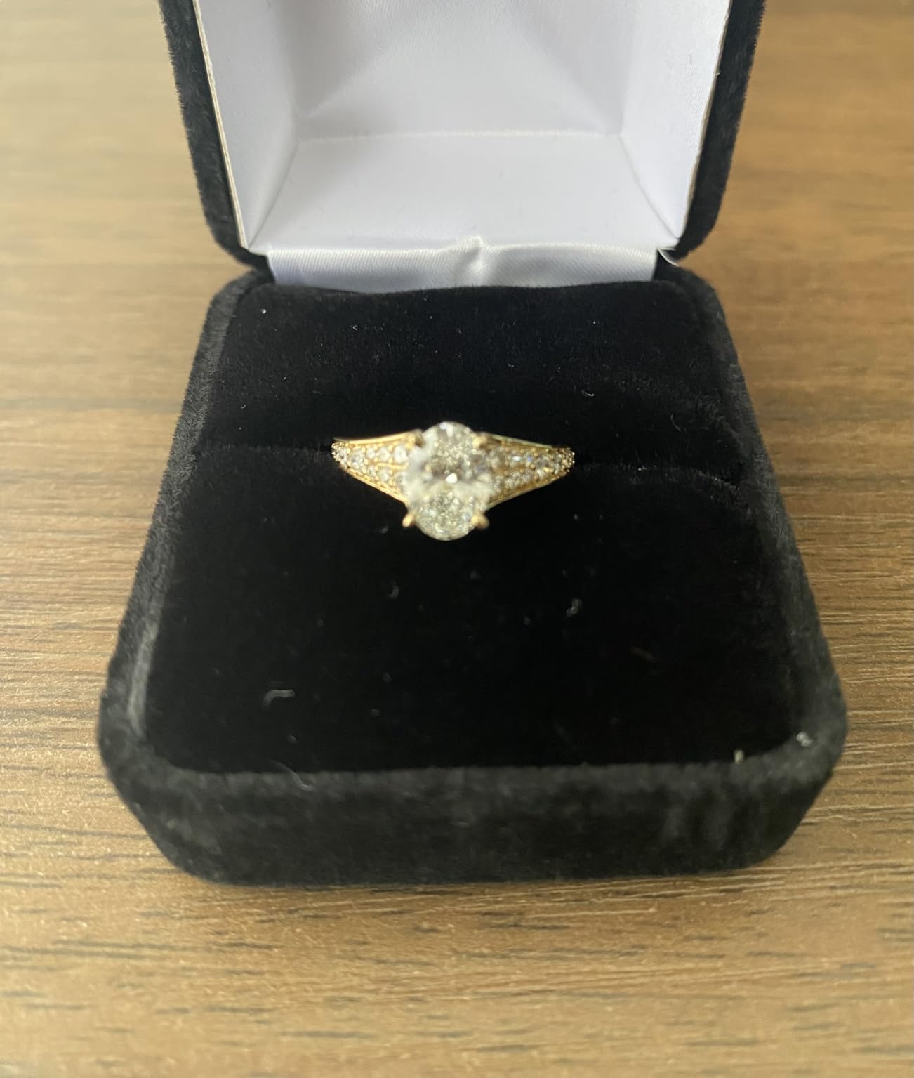 1 to 5 Carat Oval Shape LAB GROWN Diamond Vintage Engagement Ring Wedding Ring for Women (Color D-E Clarity VS1-VS2) customer photo 1
