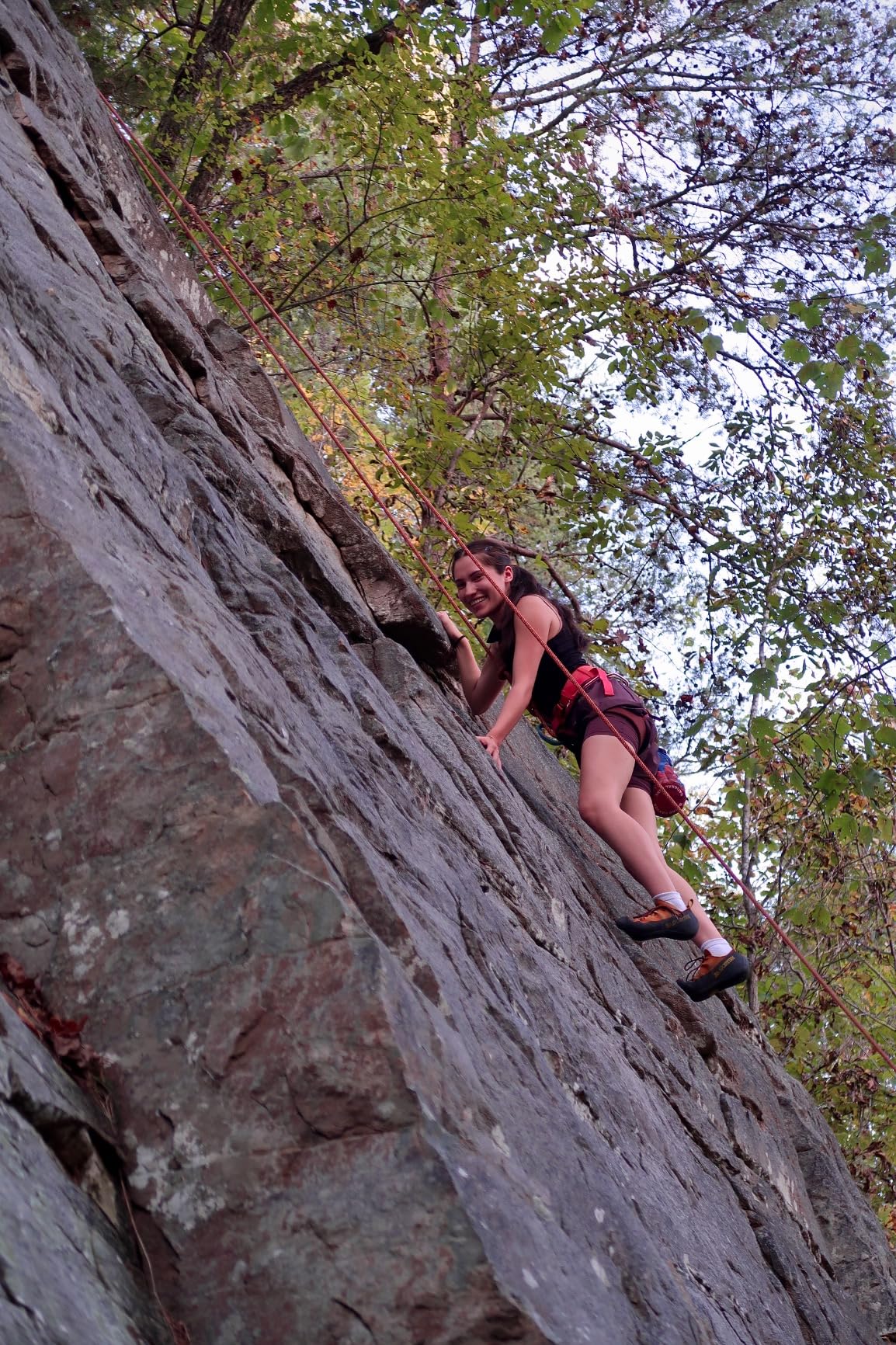 BLACK DIAMOND Women's Momentum Rock Climbing Harness, Adjustable Loops customer photo 2
