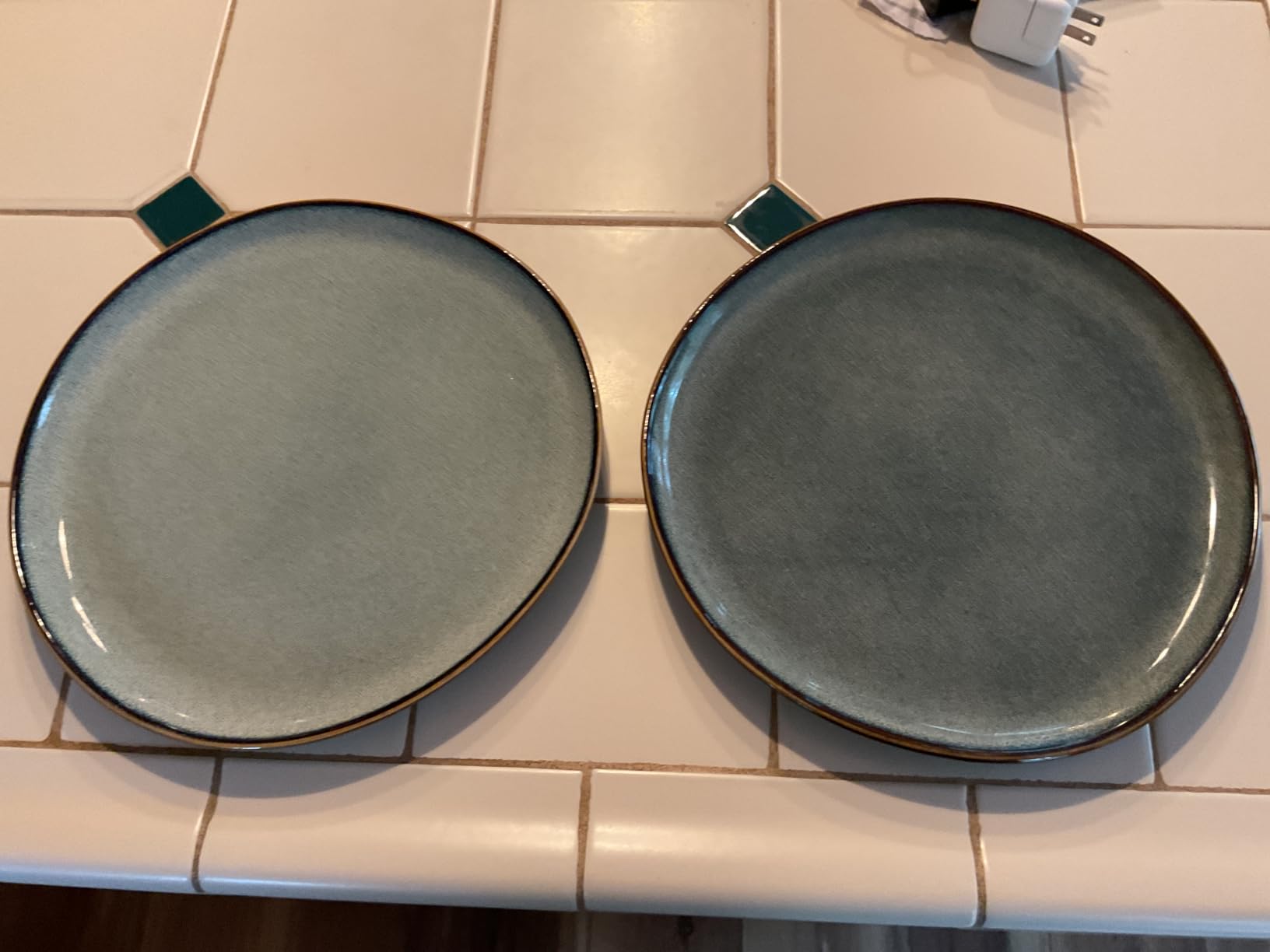 AmorArc Ceramic Dinnerware Sets, Handmade Reactive Glaze Stoneware Plates and Bowls Sets, Highly Scratch Resistant | Dishwasher & Microwave Safe Dishes Set, Service for 8 (24pc) customer photo 2