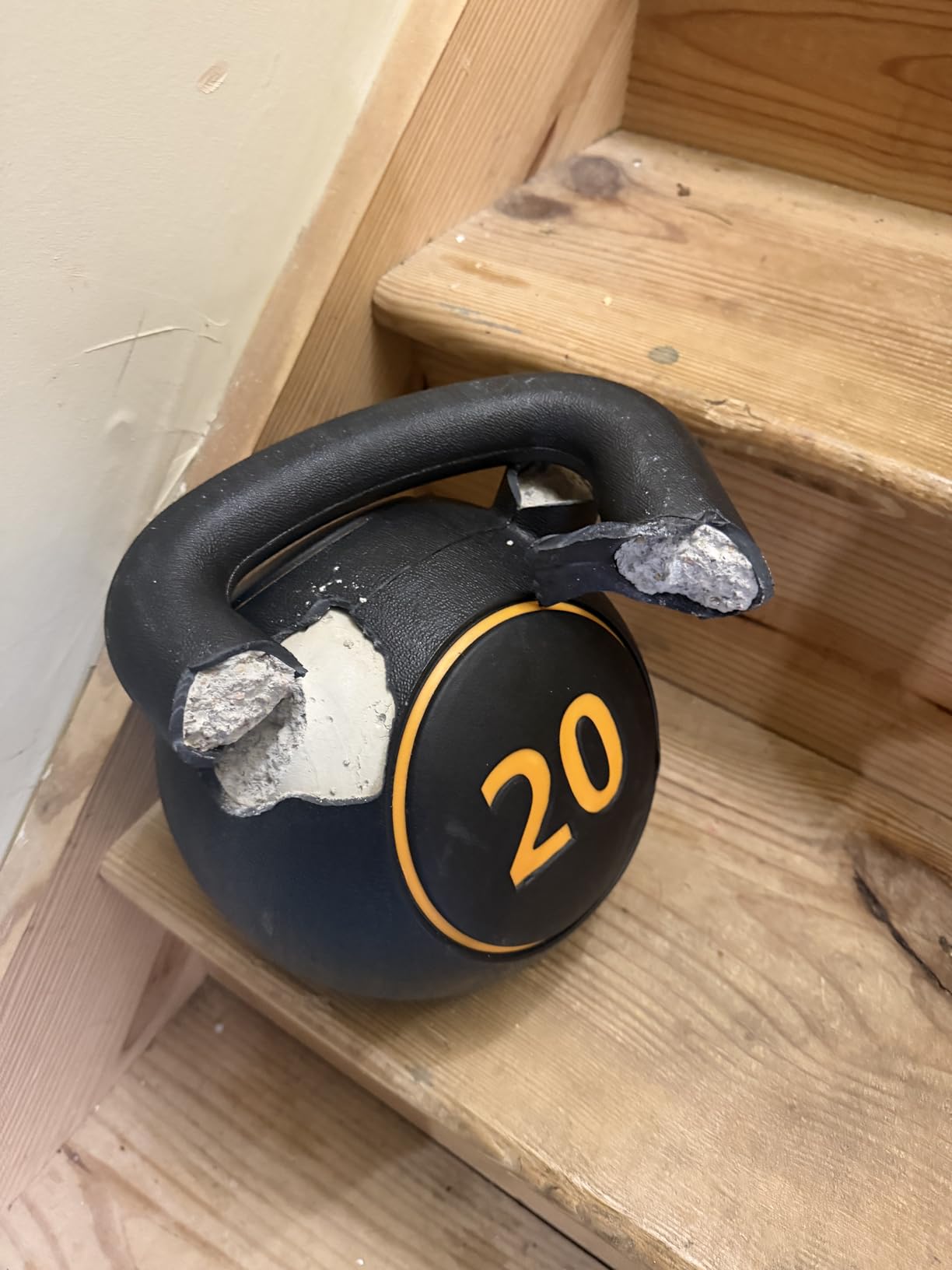 F2C Kettlebell Sets 4 Piece Strength Training KettleBells Weight Set 5lb, 10lb, 15lb, 20lb HDPE Coated Concrete Kettle bell customer photo 2