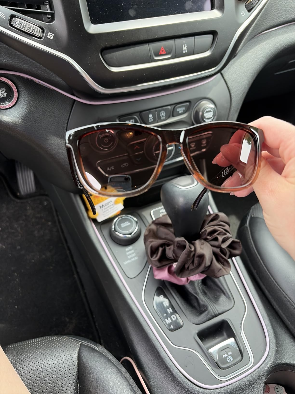Womens-Sunglasses Polarized Sunglasses-Womens Trendy: Retro Sun Glasses with UV Protection for Travel Driving customer photo 2