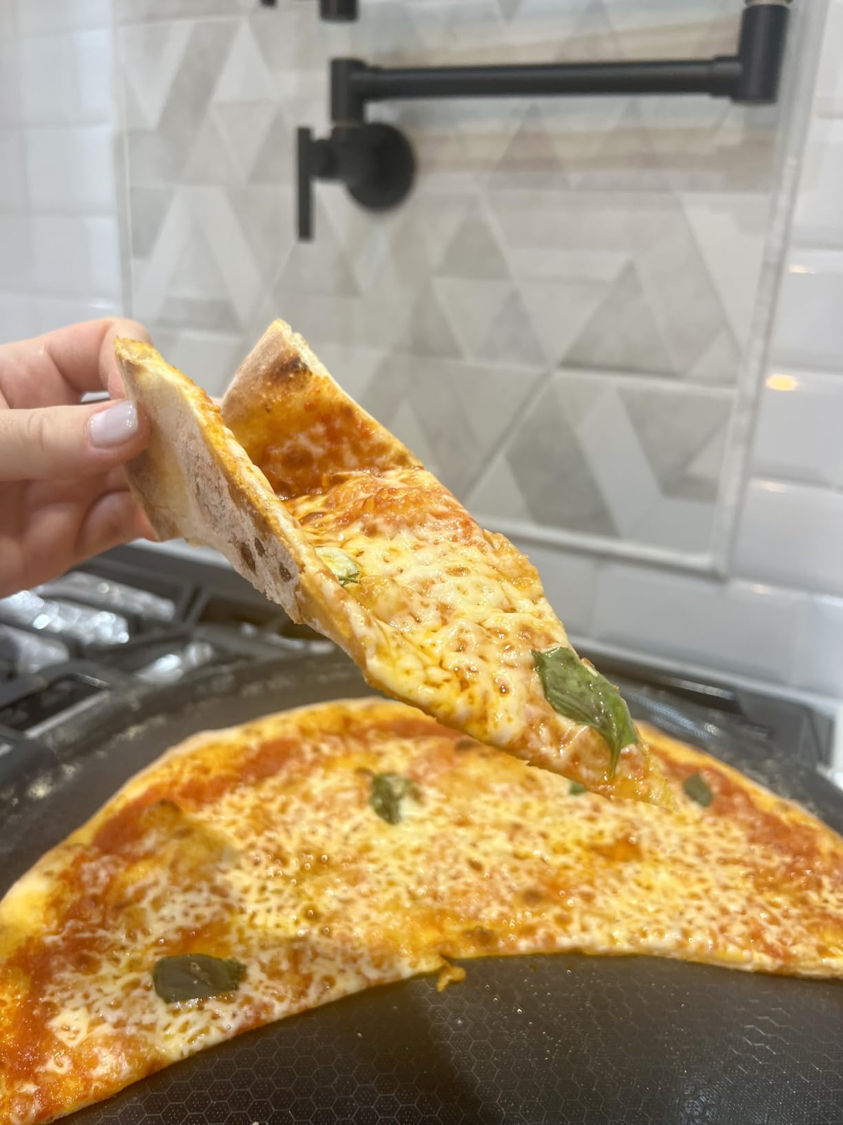 HexClad Hybrid Nonstick Pizza Steel for Pizzas and Flatbreads Up to 14