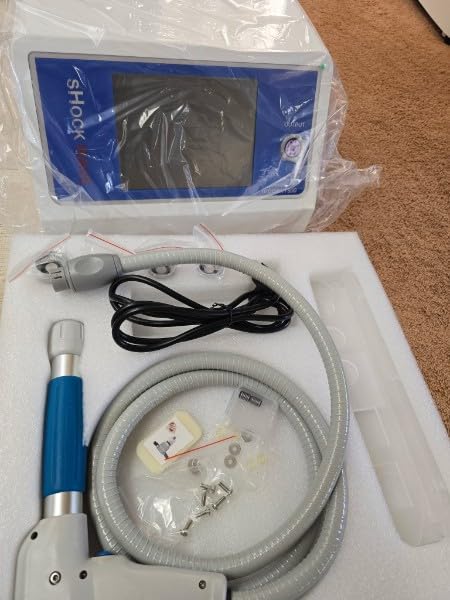 Shockwave Therapy Machine Professional ESWT, Efficient Pain Relief for Joint and Muscle, Shockwave Therapy for Back and Shoulder, Effective for Golfer's Elbow, Rotator Cuff Pain customer photo 1