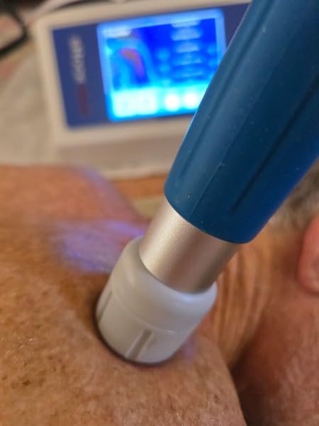 Shockwave Therapy Machine Professional ESWT, Efficient Pain Relief for Joint and Muscle, Shockwave Therapy for Back and Shoulder, Effective for Golfer's Elbow, Rotator Cuff Pain customer photo 2