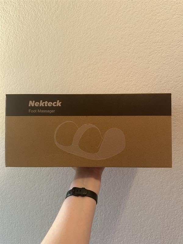 Nekteck Foot Massager with Heat & Foot Roller, Shiatsu Calf Leg Massager for Circulation and Neuropathy Pain Relief customer photo 1