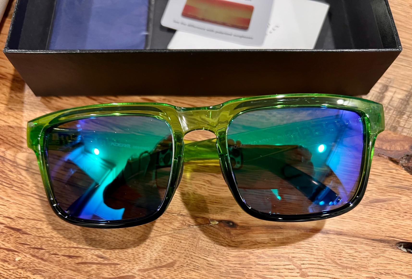 STGATN Big Head Sunglasses for Men - 155MM for Large Wide Heads Men's TR90 Ultralight UV400 Protection Glasses customer photo 1