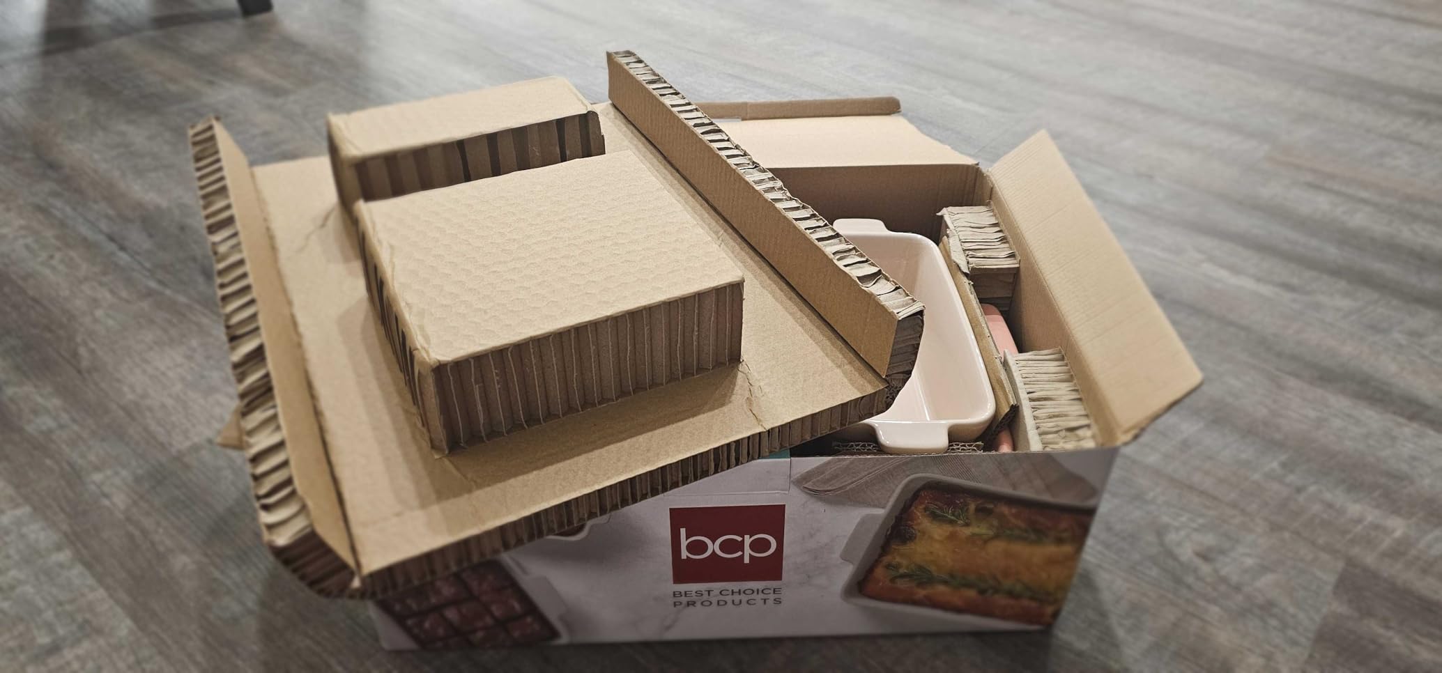 Best Choice Products 3-Piece Ceramic Bakeware Set, Stoneware Baking Dishes, Porcelain Casserole Bakeware Dishes, Serving Dishes - 9x12 Casserole, Loaf Pan, 8x8 Baking Dish - Sage Green customer photo 2