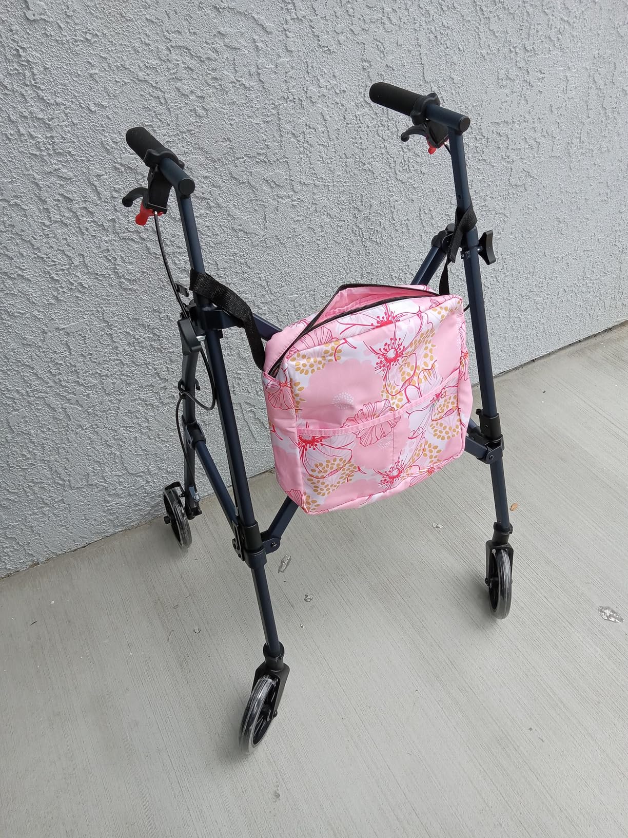 Vive Mobility Lightweight Walker for Seniors - Narrow, Folding Walker w/Wheels for Small & Tight Spaces - Light Weight for Balance, Compact Doorways, Foldable - Portable & Collapsible for Travel customer photo 2