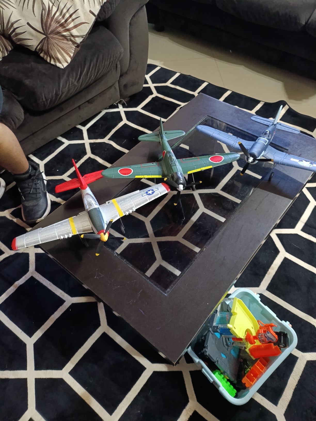 volantexrc RC Plane for Beginners, 4CH WWII RC Airplane T28 Trojan with Aileron, 2.4Ghz Remote Control Plane with Xpilot Self Righting & One Key Aerobatic for Adults customer photo 2