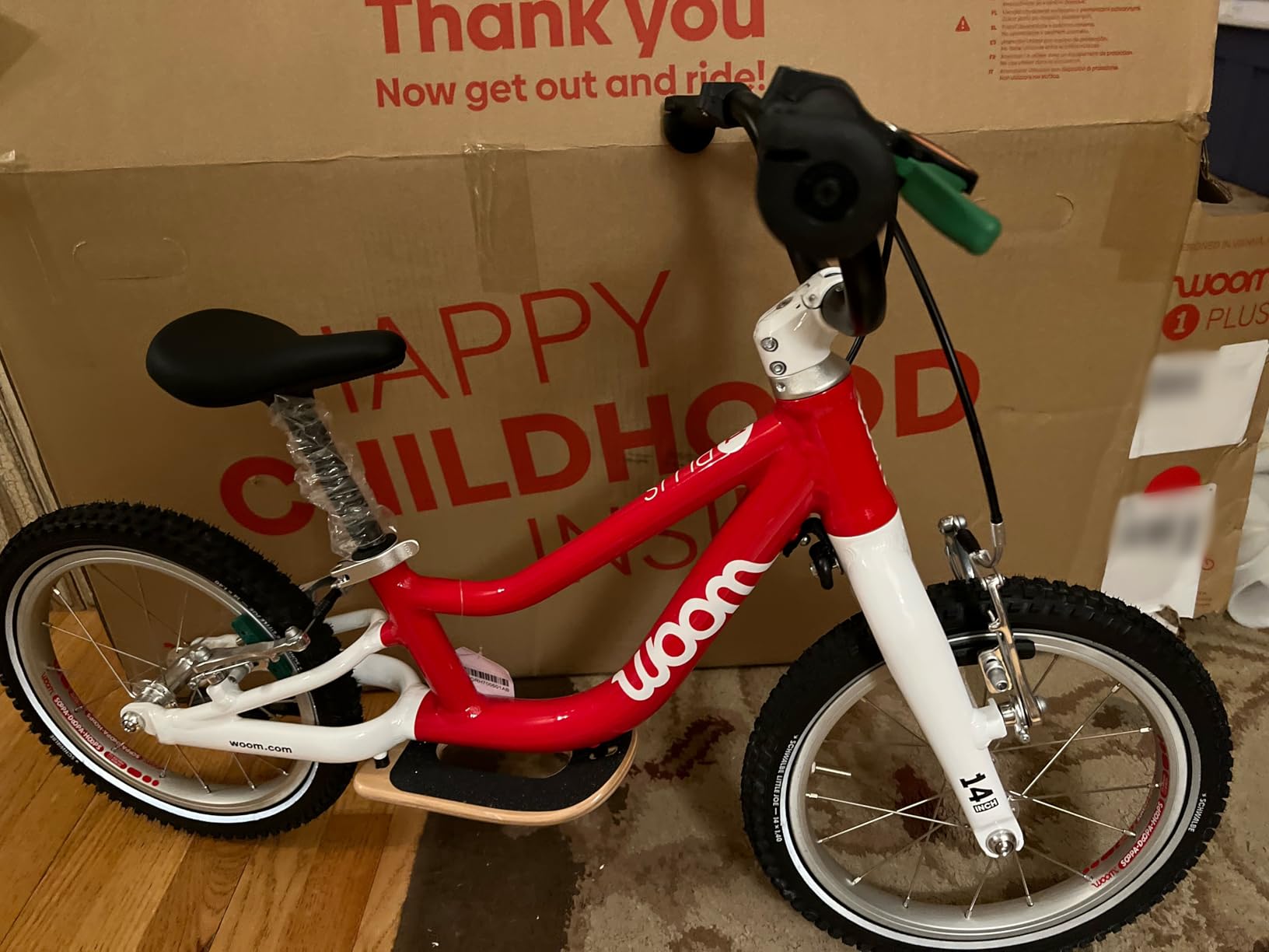 woom GO 1 & GO 1 Plus Balance Bike for Toddlers & Kids 18 Month to 4.5 Years Old customer photo 1