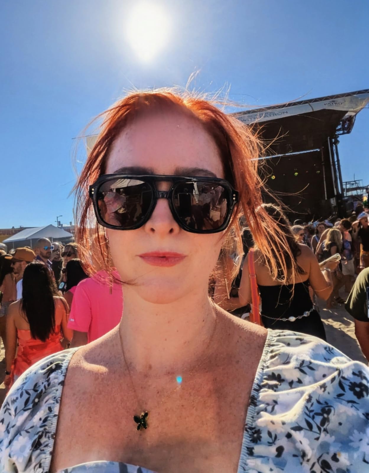 SOJOS Retro Thick Polarized Aviator Sunglasses for Women Men, Large Trendy Bold Square Pilot Shades SJ2385 customer photo 2