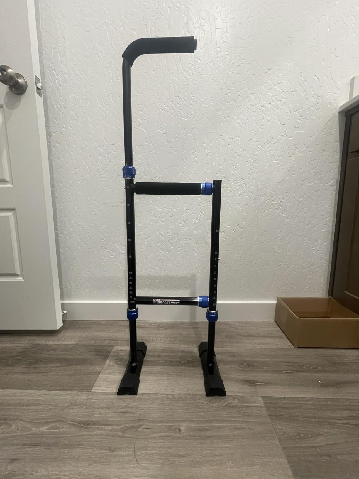 2-in-1 Stair Assist Cane & Standing Aid for Seniors | Wide anti-slip base, ultra sturdy bracket, dual-use design for stairs, couch, bathroom and bedside daily support customer photo 1